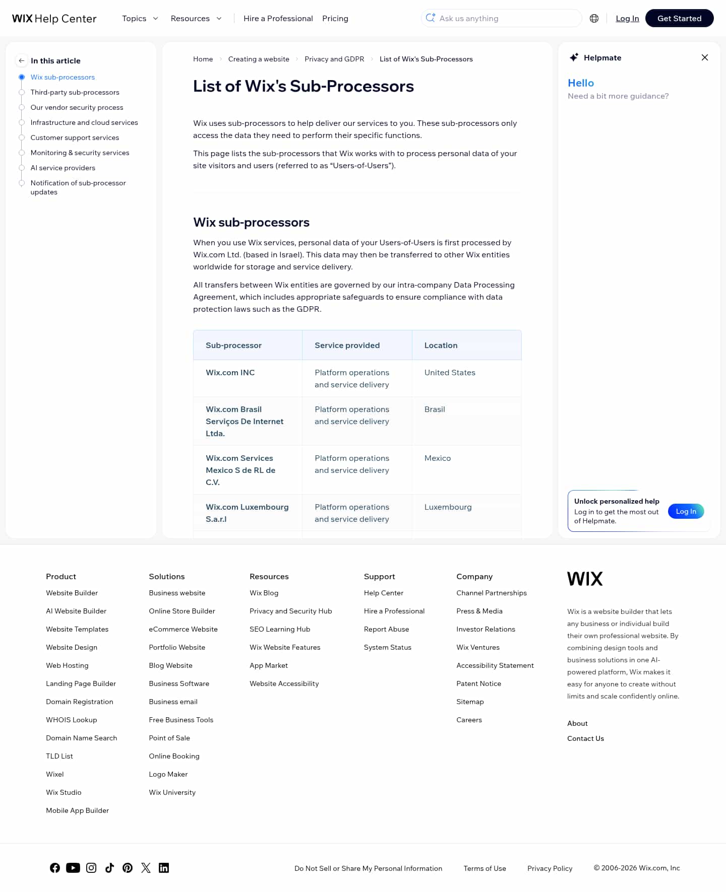 Latest website image capture
