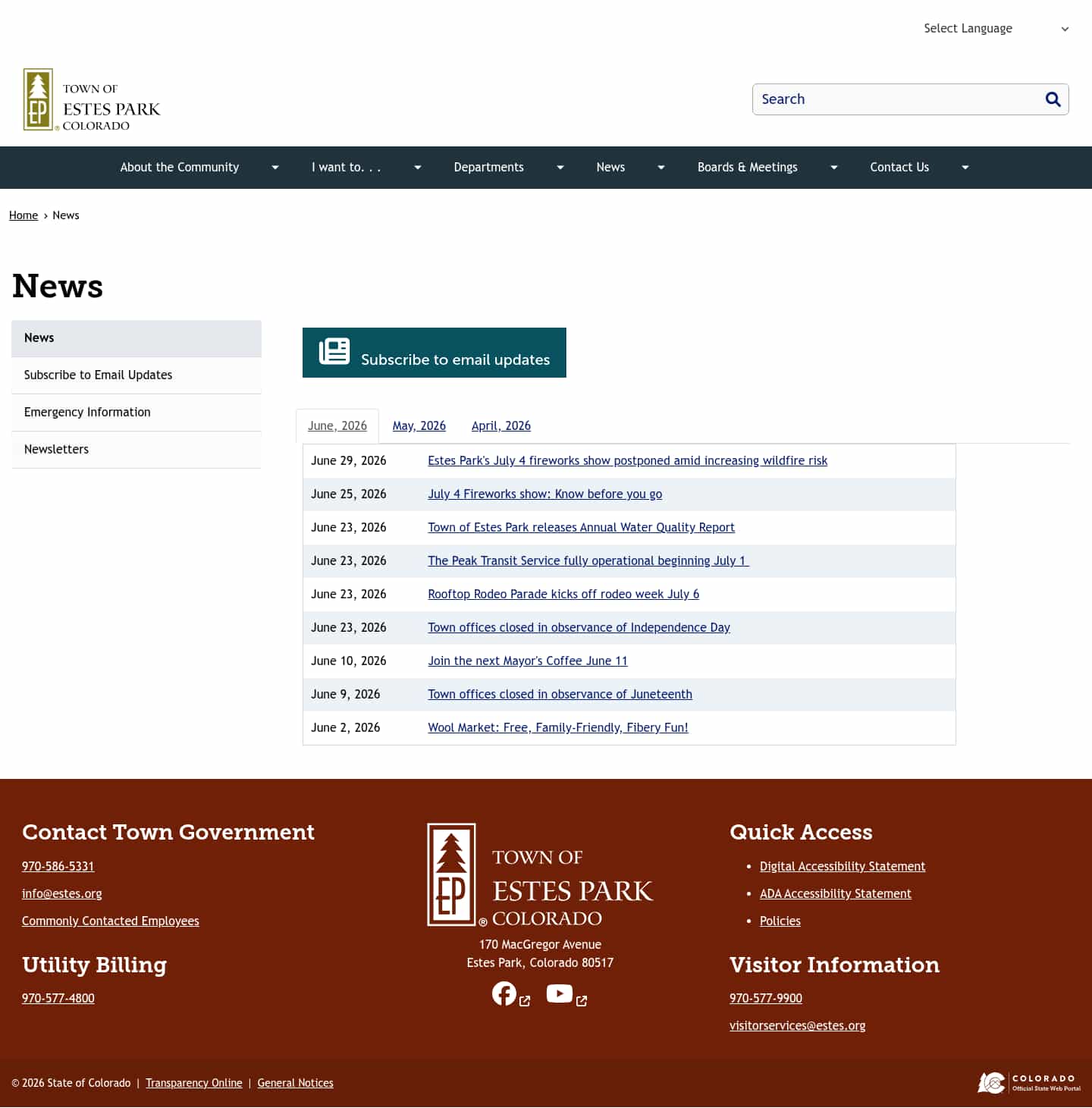 Latest website image capture