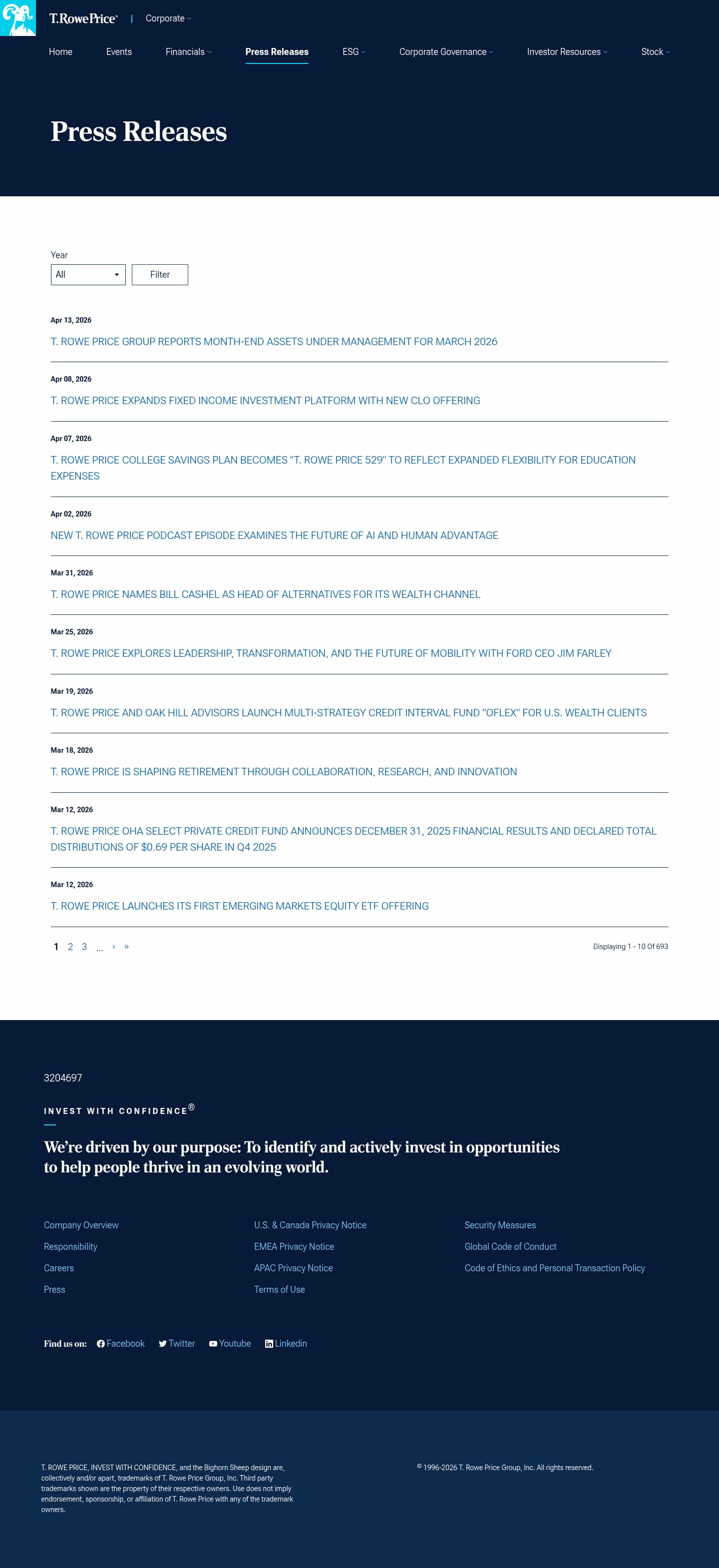 Latest website image capture