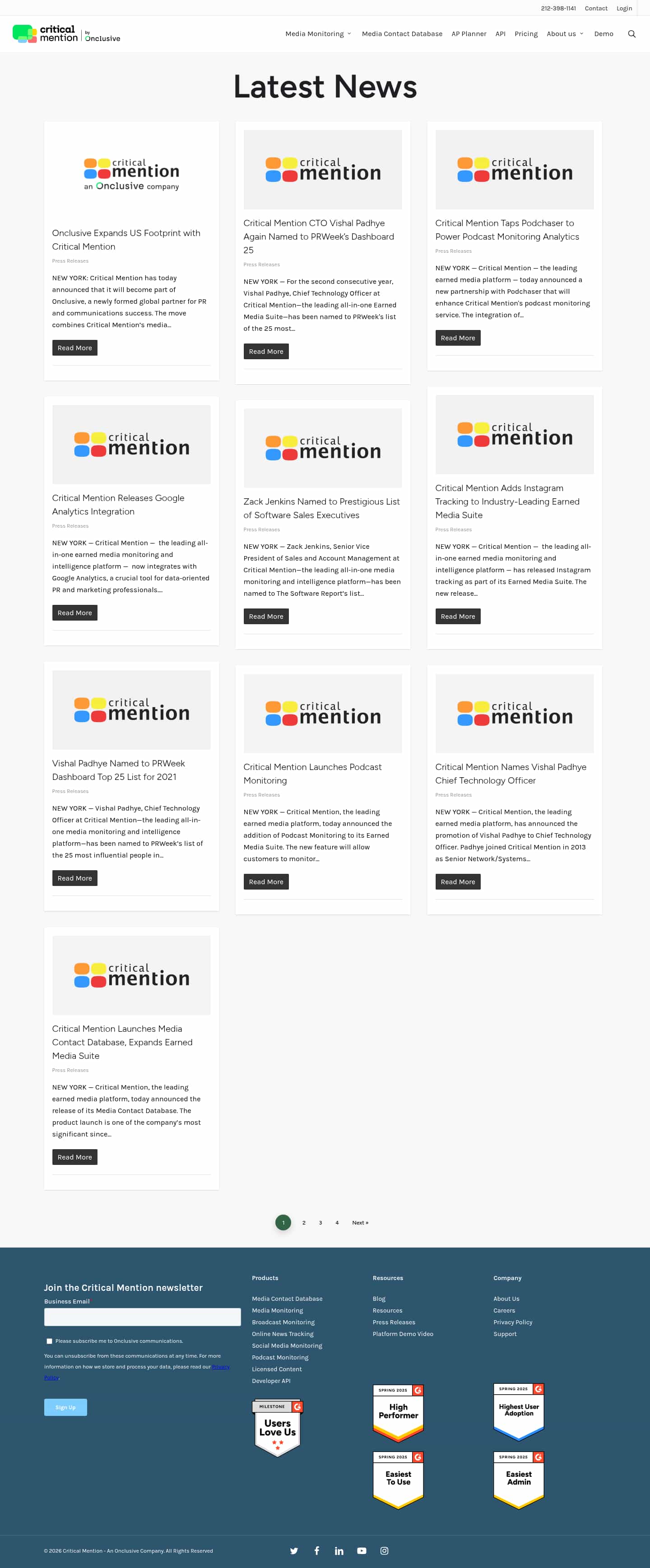 Latest website image capture