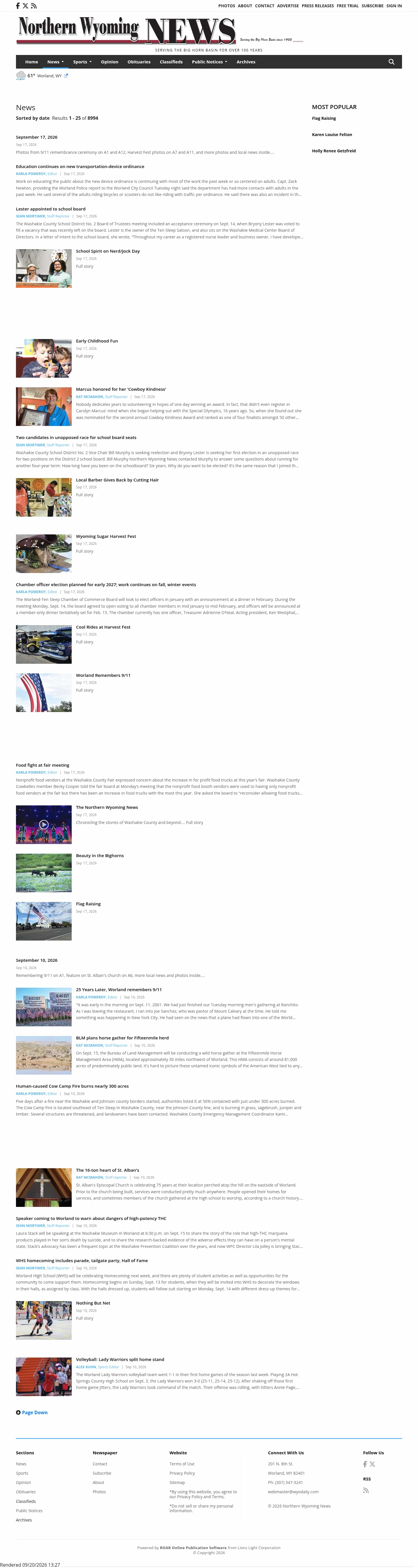 Latest website image capture