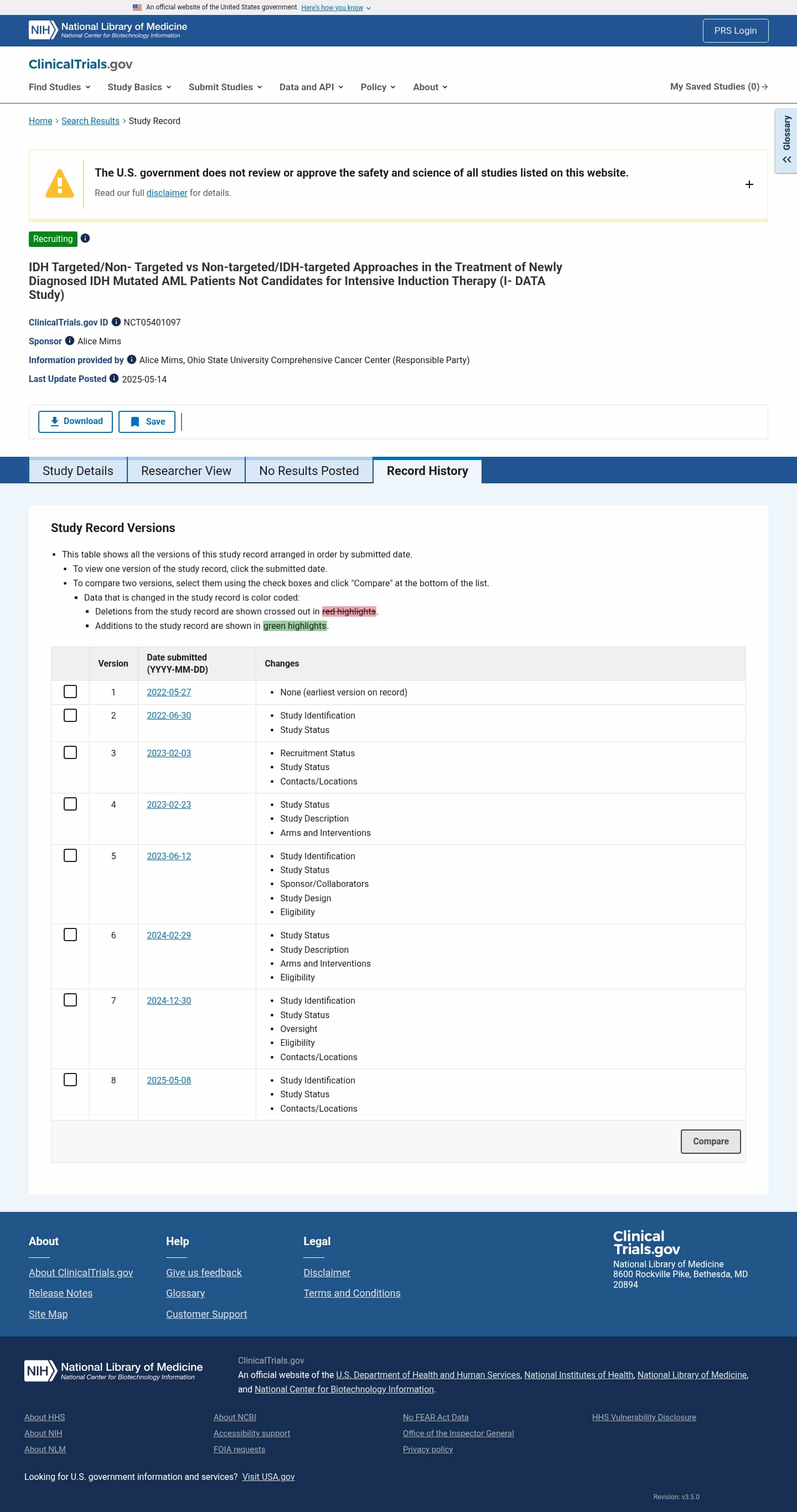 Latest website image capture