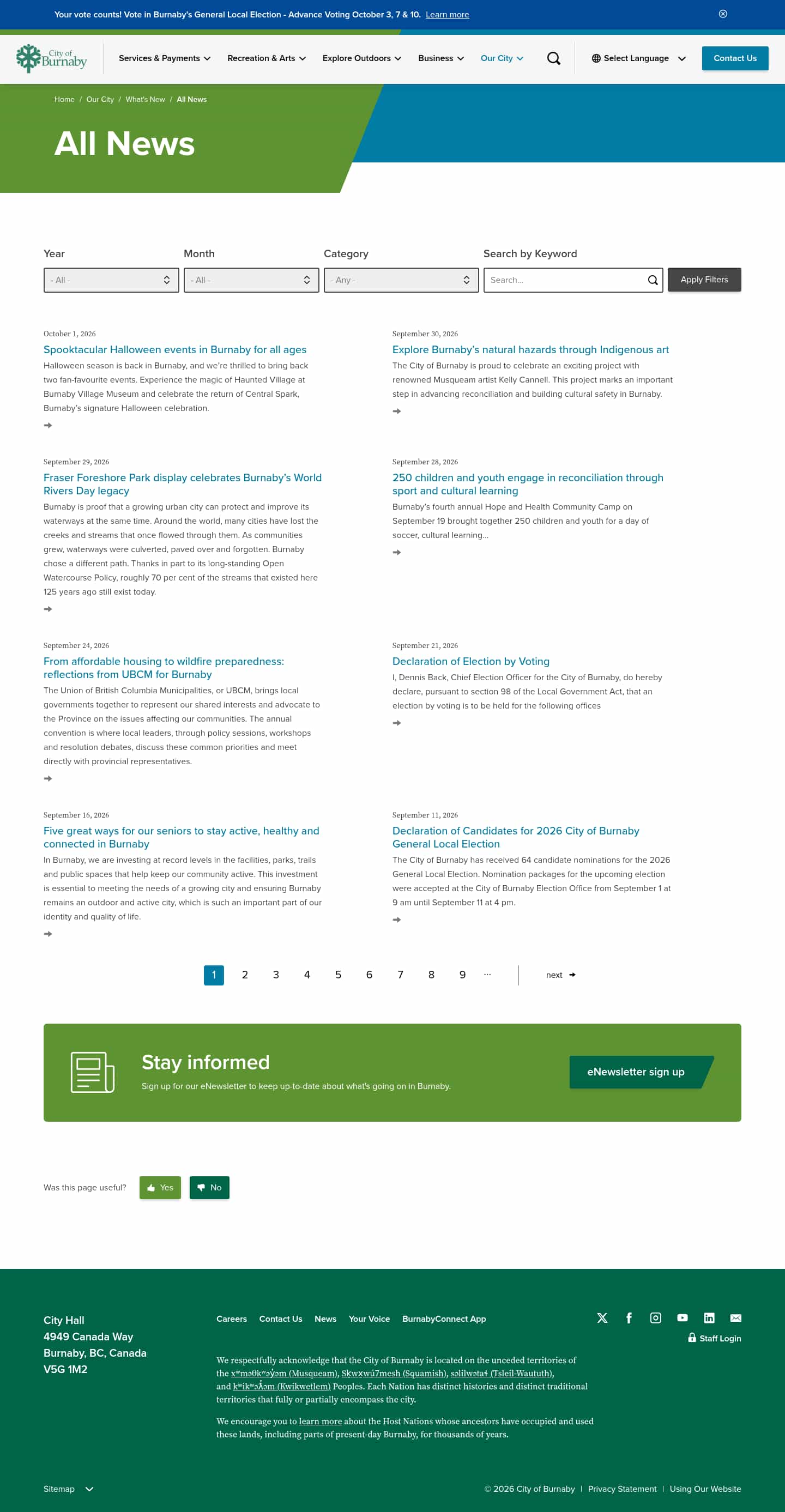 Latest website image capture