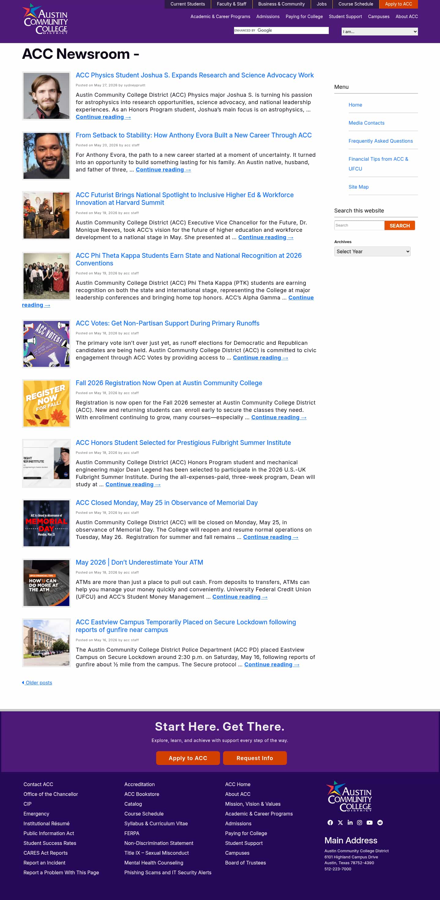 Latest website image capture