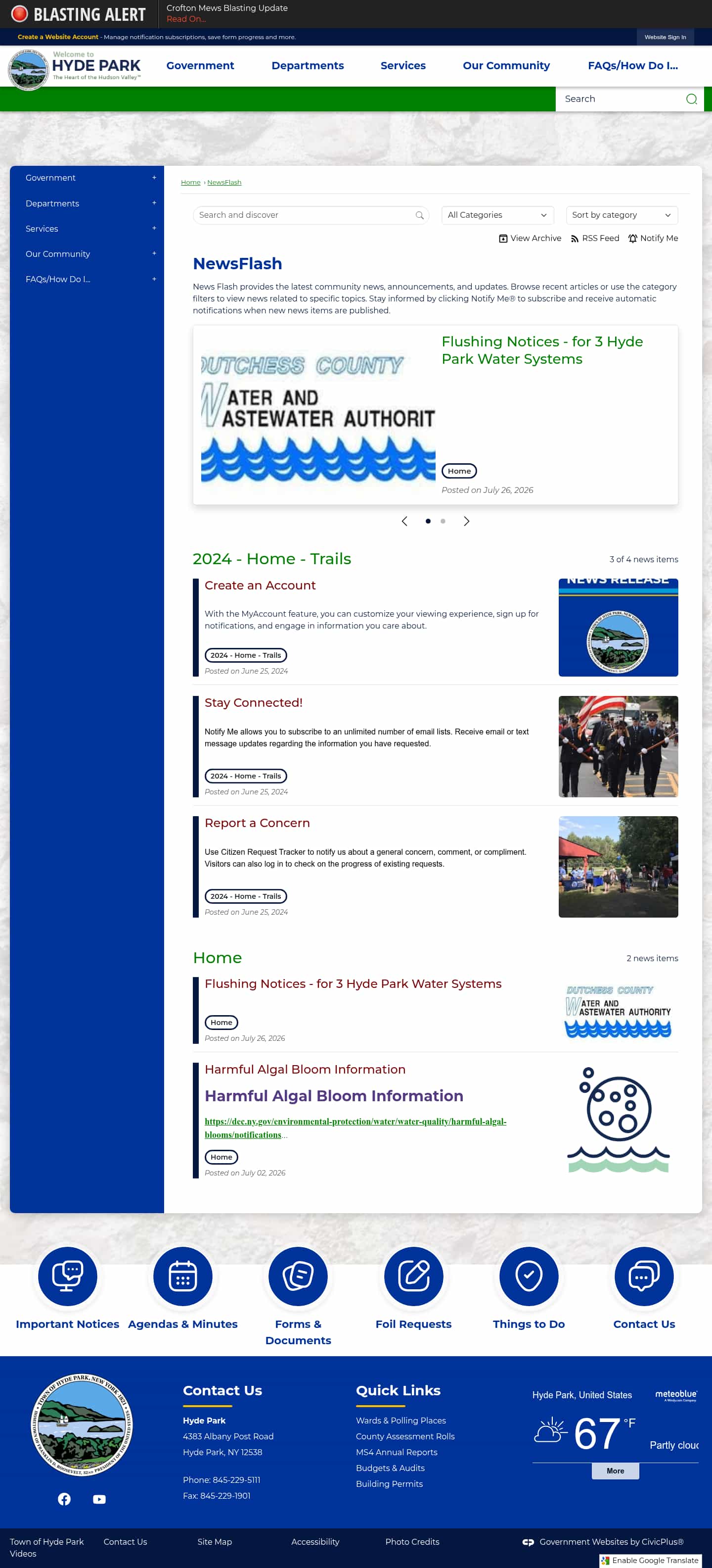 Latest website image capture