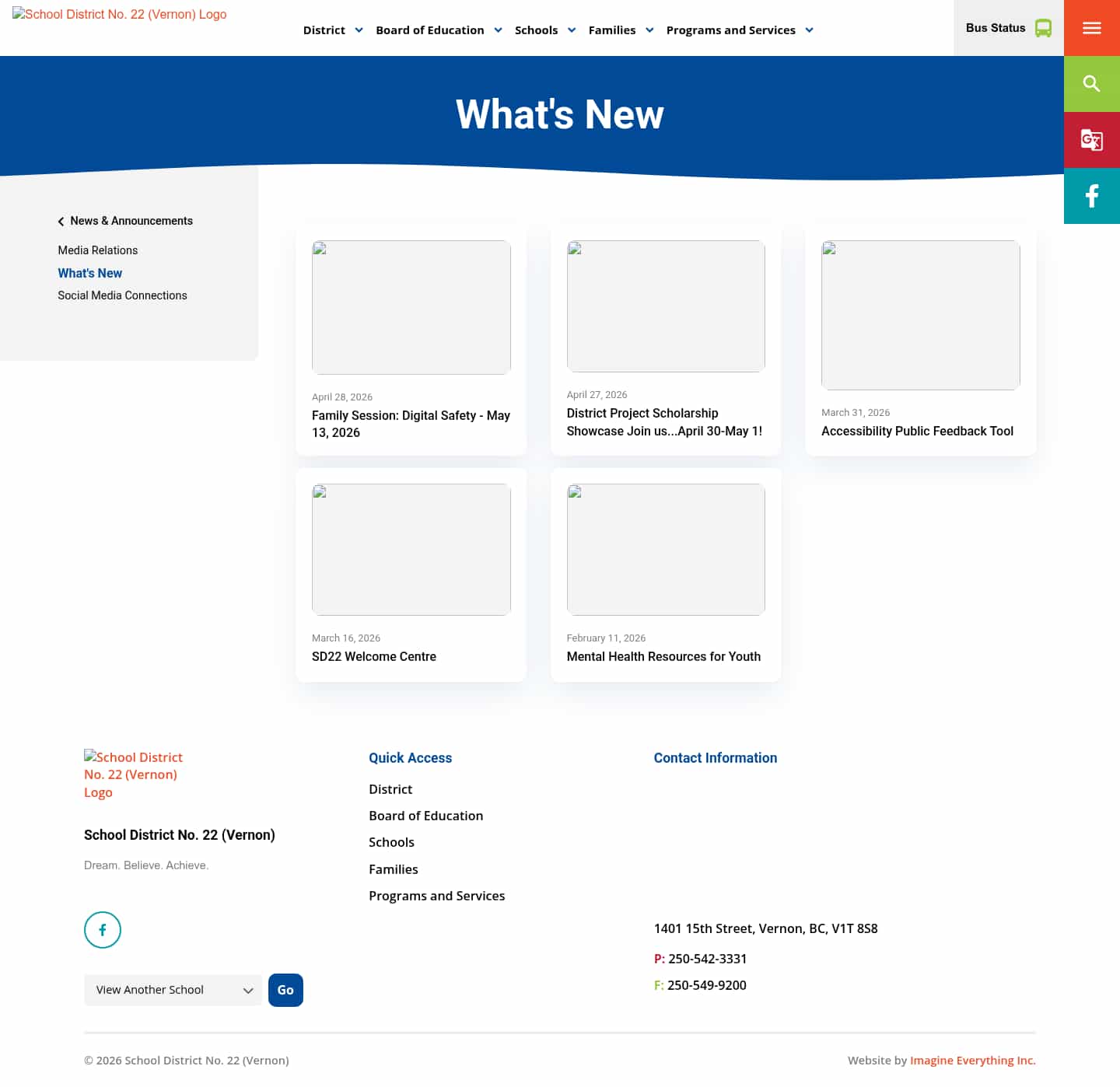 Latest website image capture