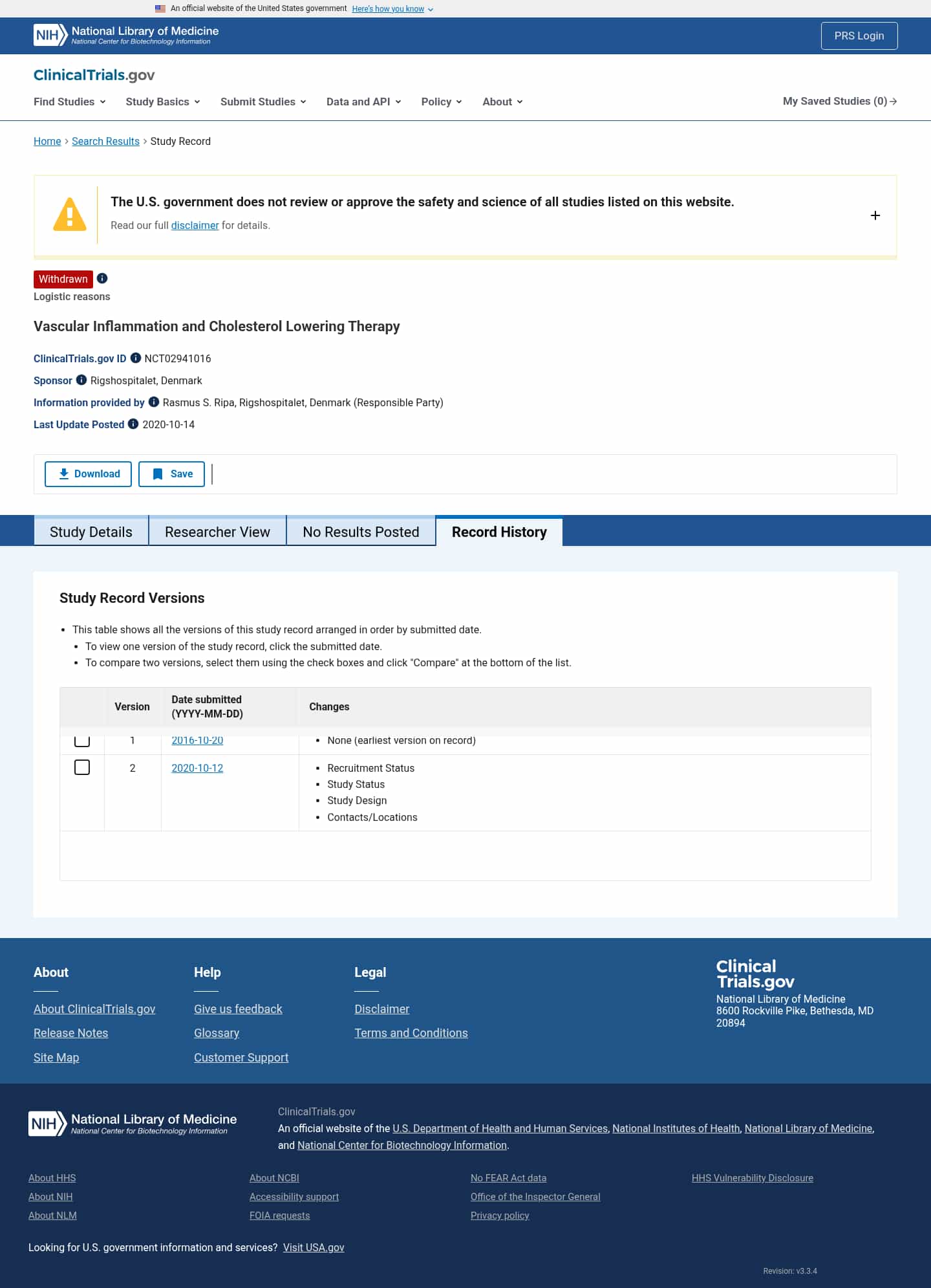 Latest website image capture