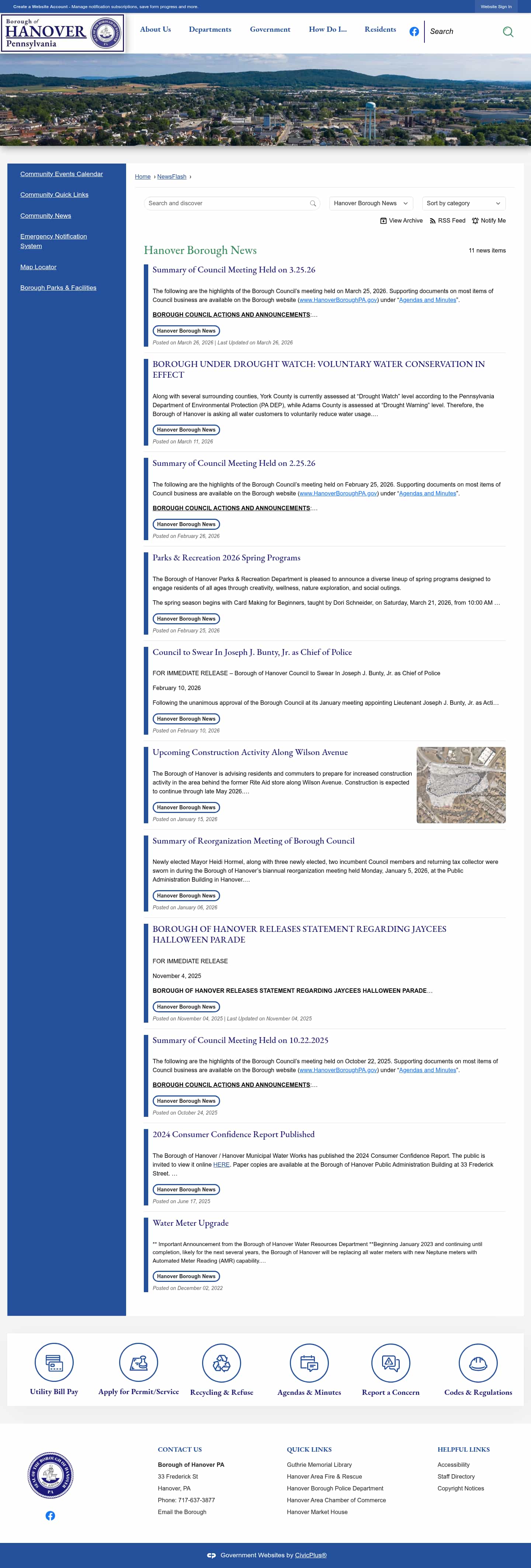 Latest website image capture