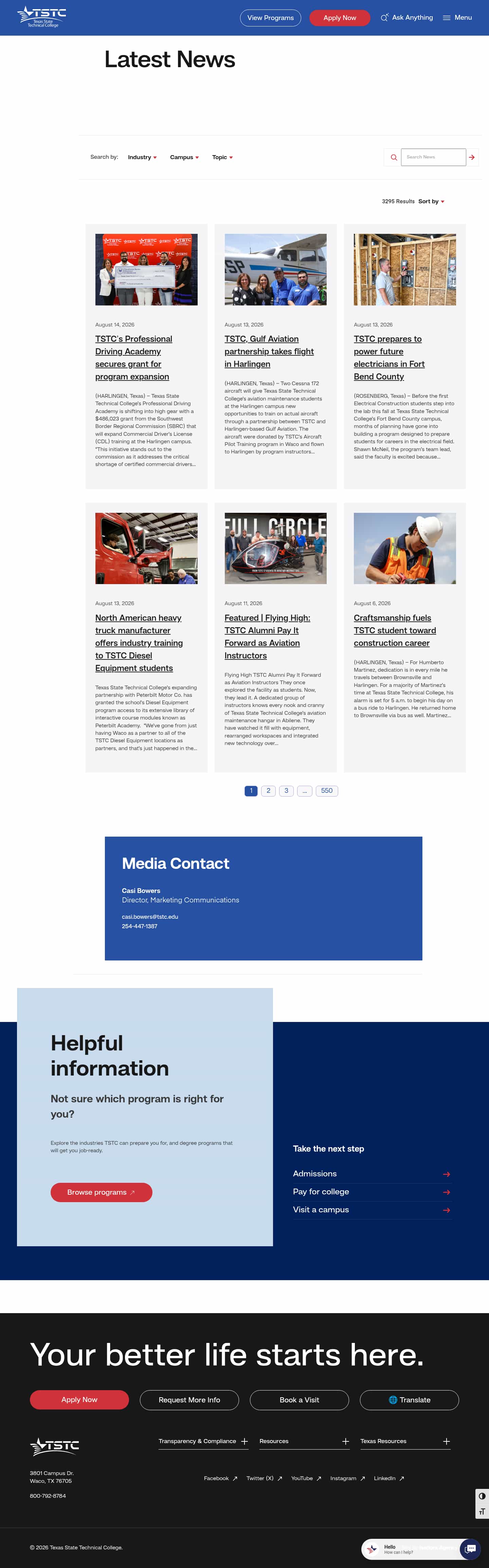 Latest website image capture