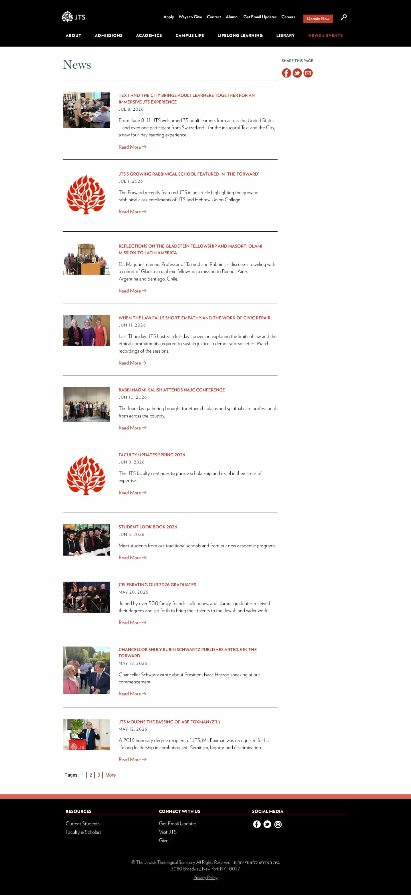 Latest website image capture