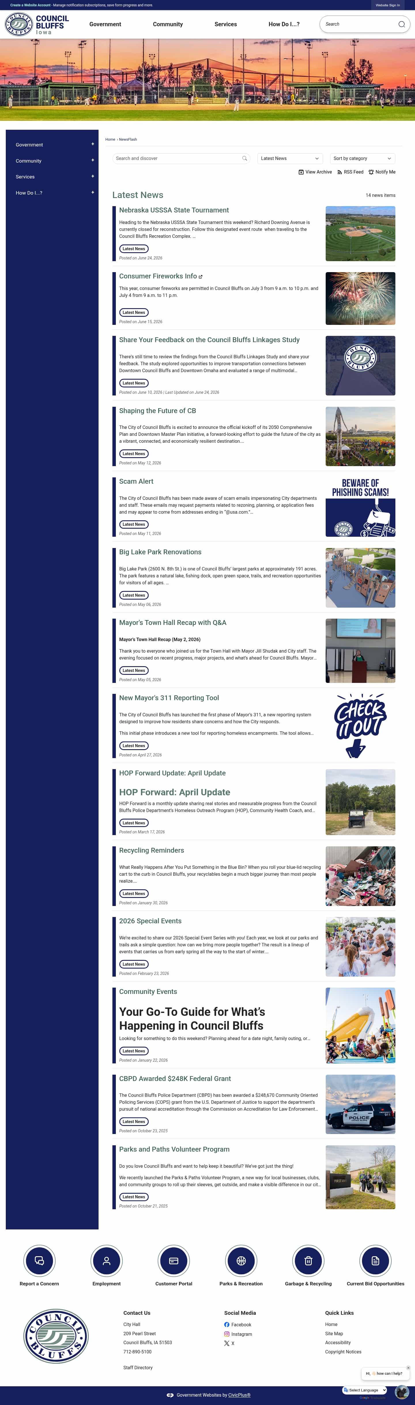 Latest website image capture