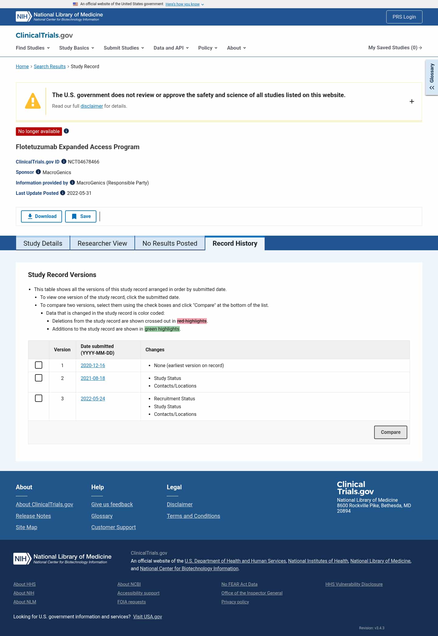 Latest website image capture