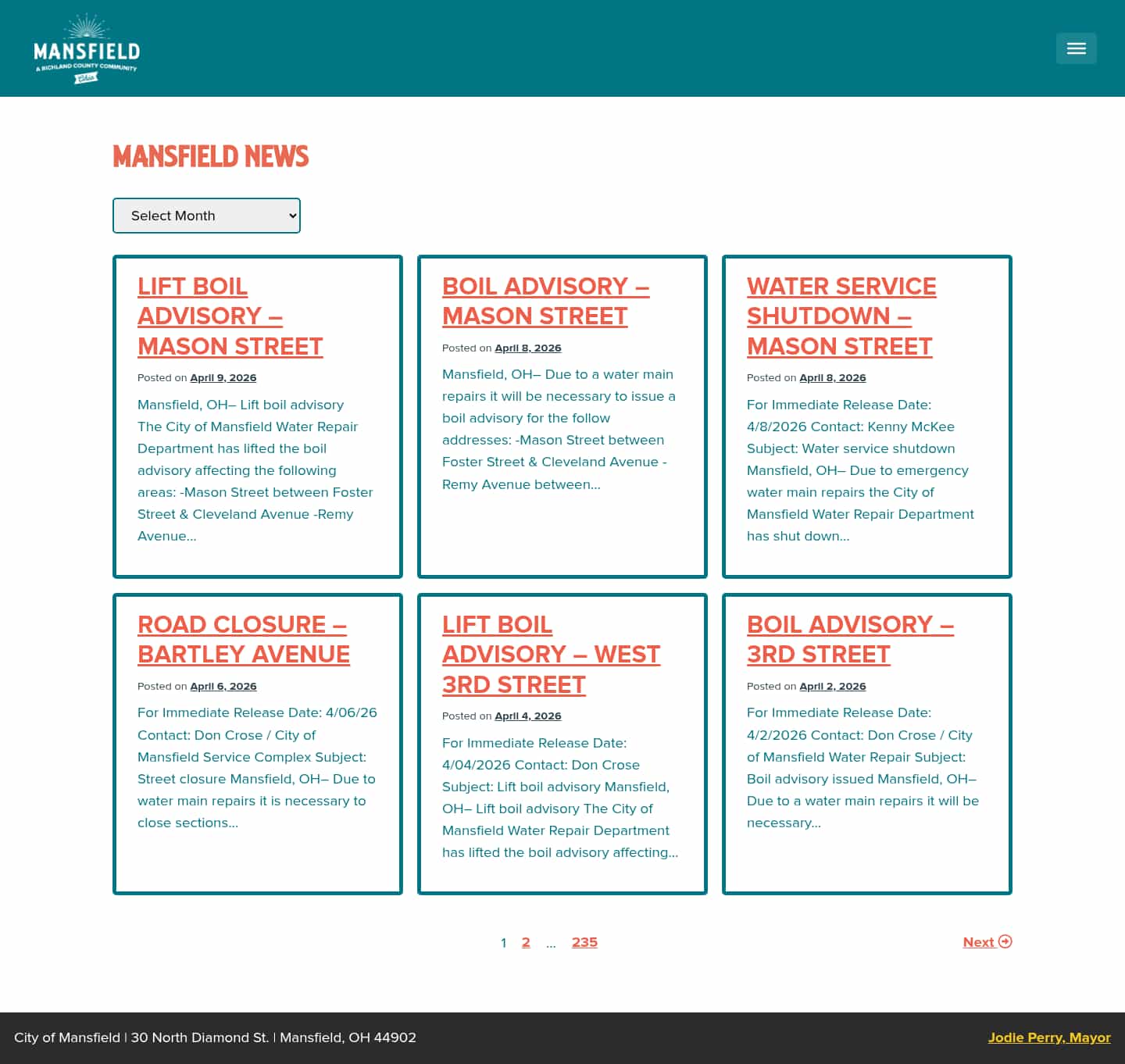 Latest website image capture