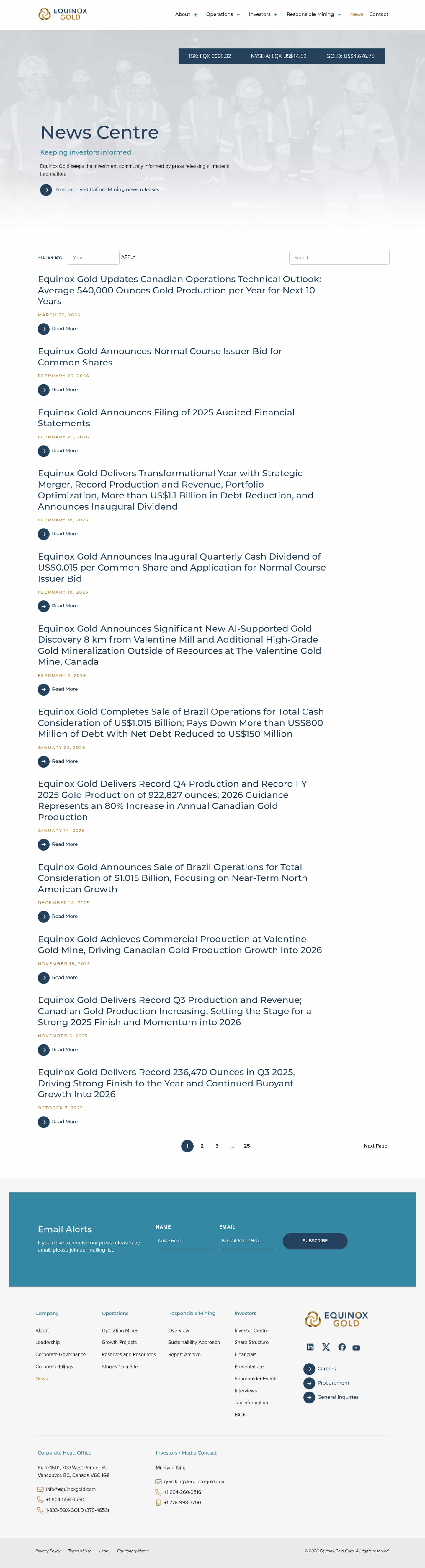 Latest website image capture