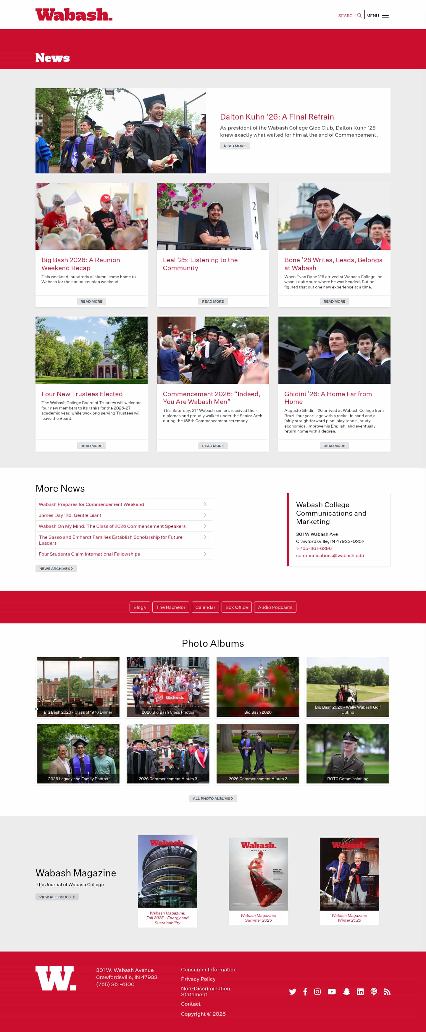 Latest website image capture