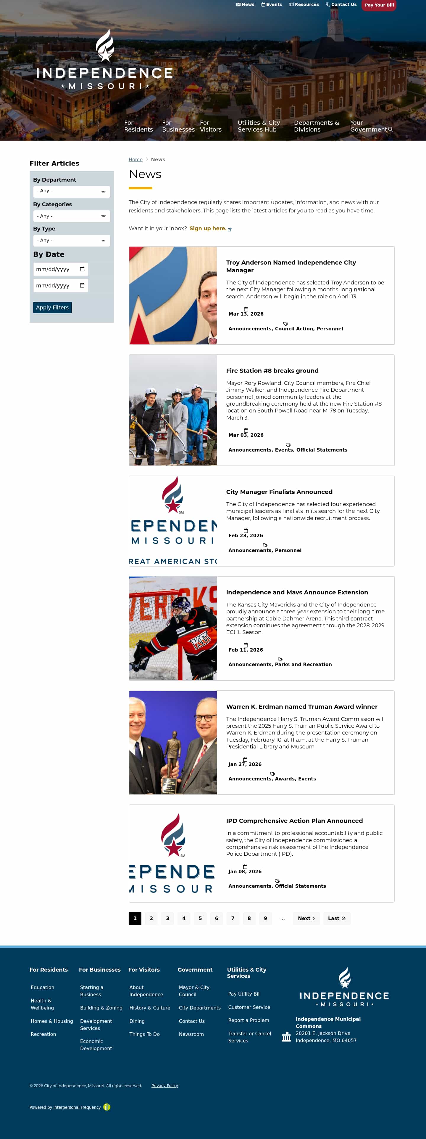 Latest website image capture