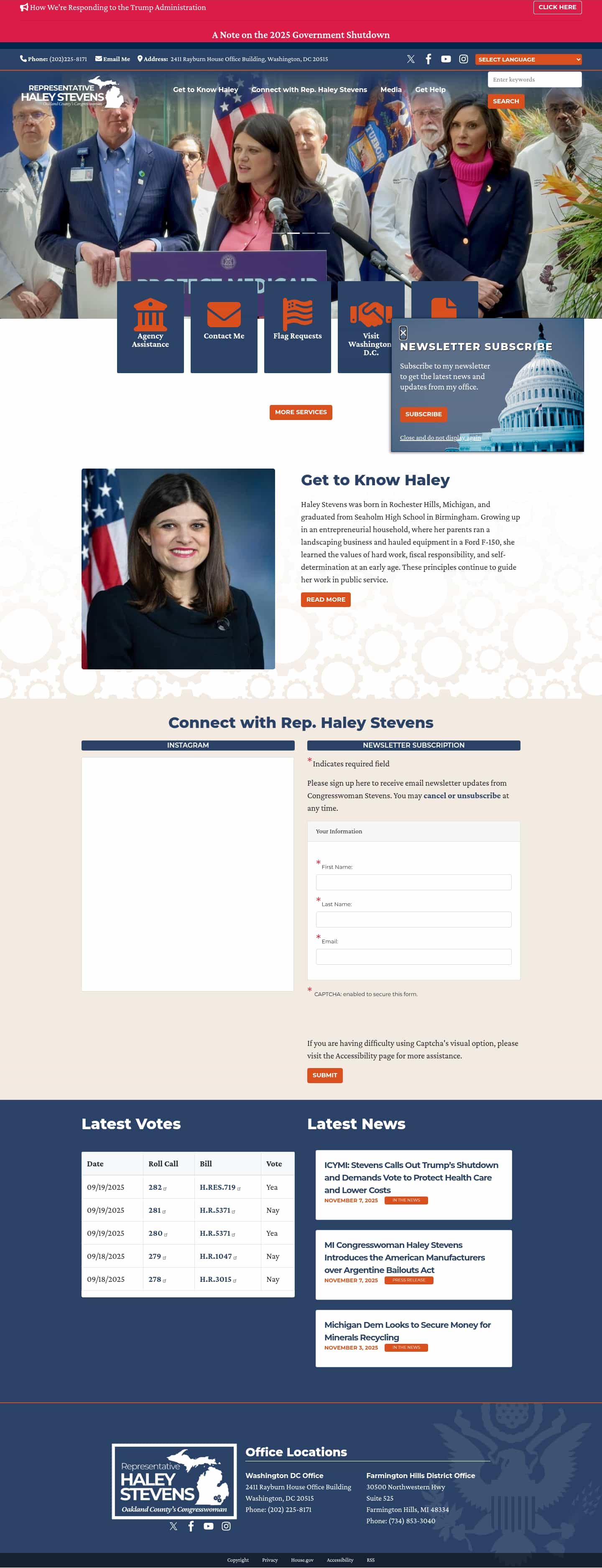 Latest website image capture
