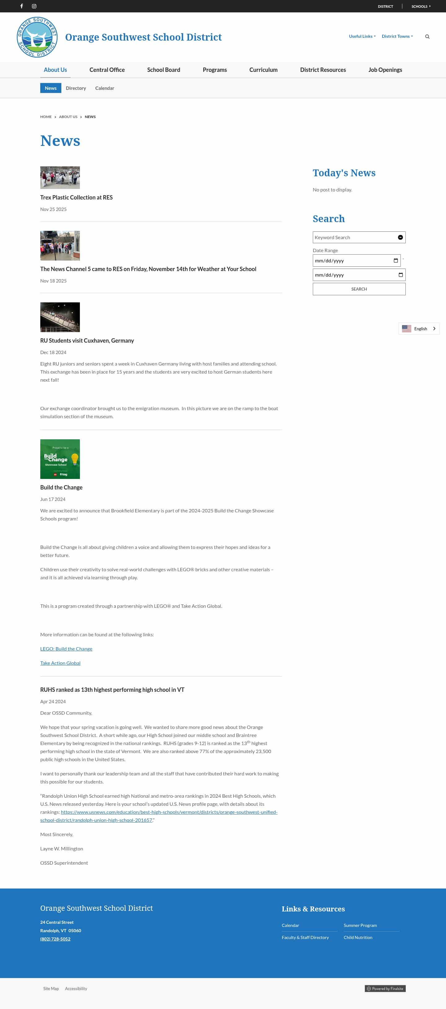 Latest website image capture