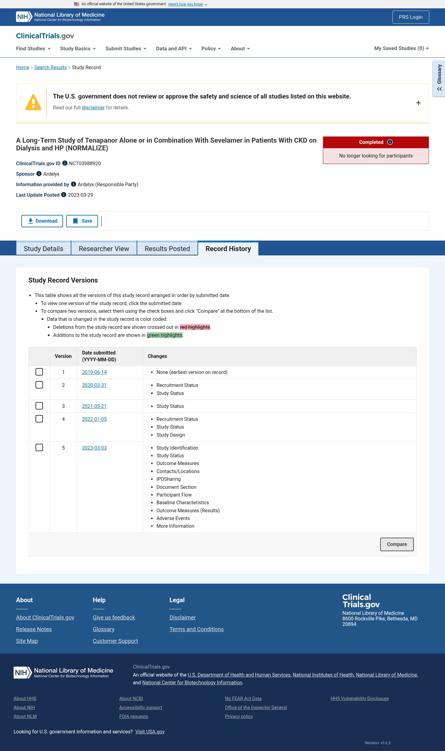 Latest website image capture