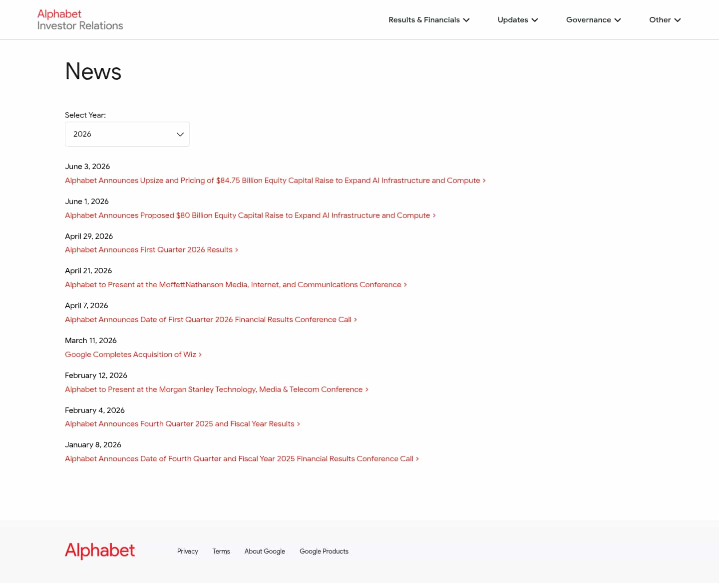 Latest website image capture