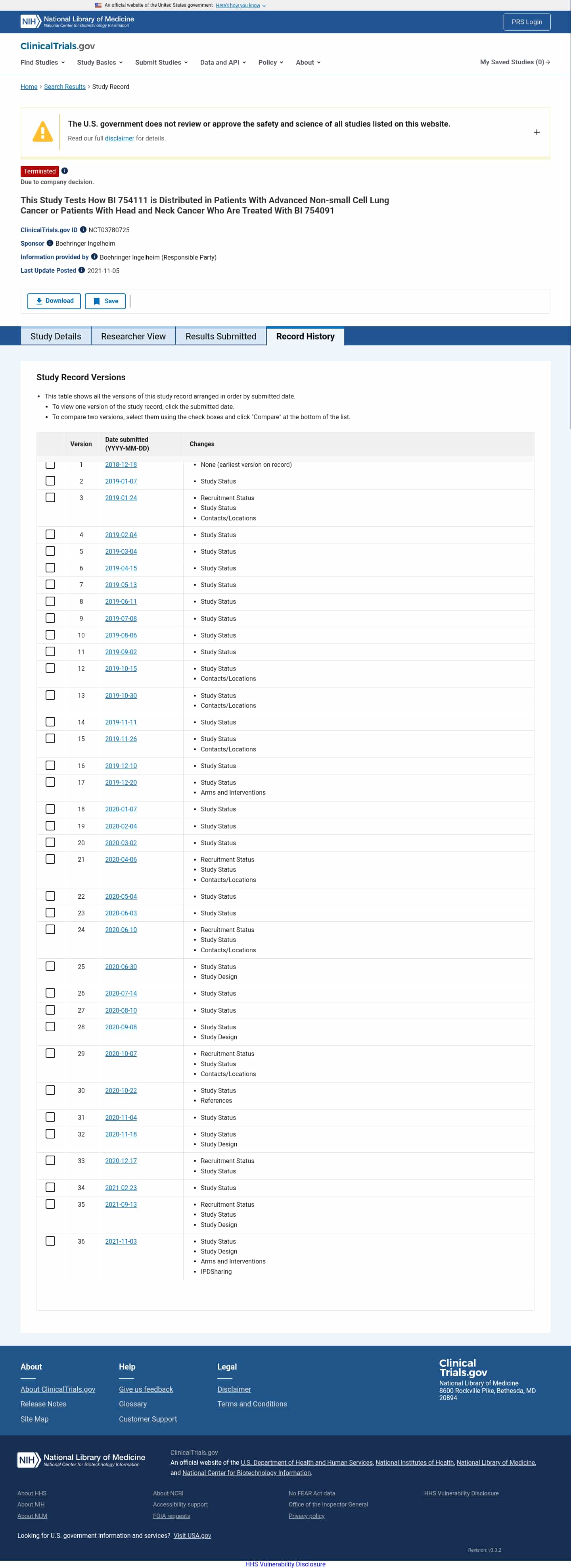 Latest website image capture