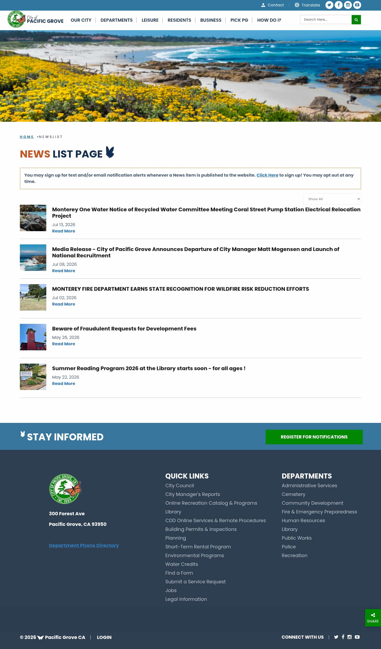 Latest website image capture