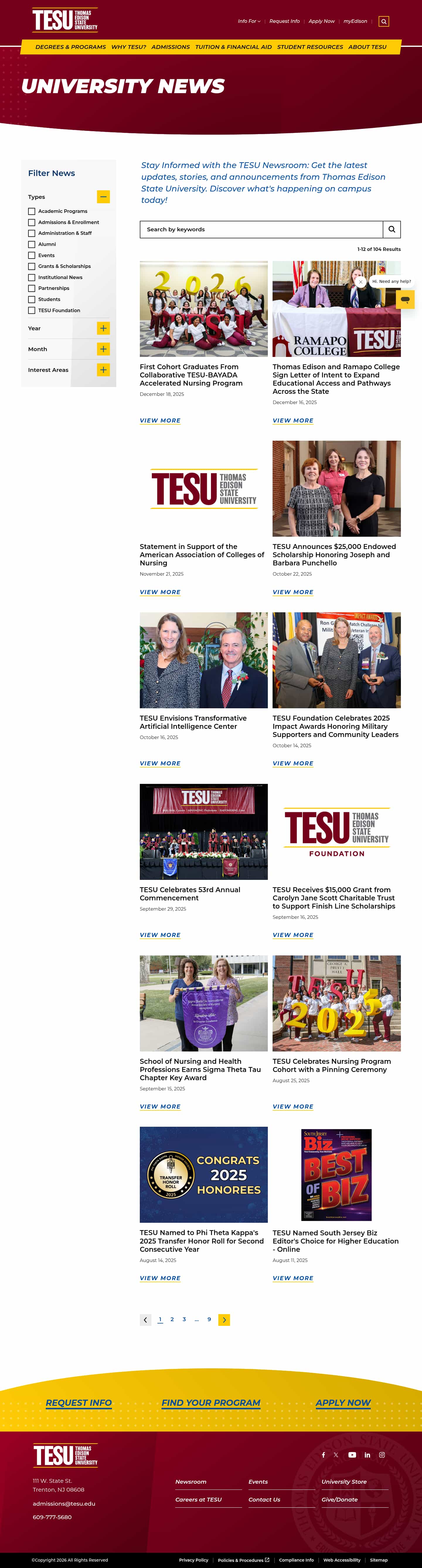 Latest website image capture