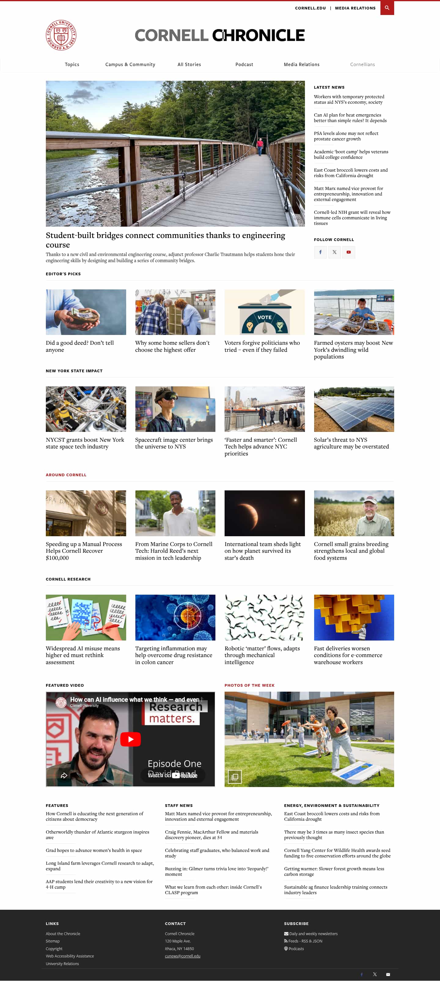 Latest website image capture