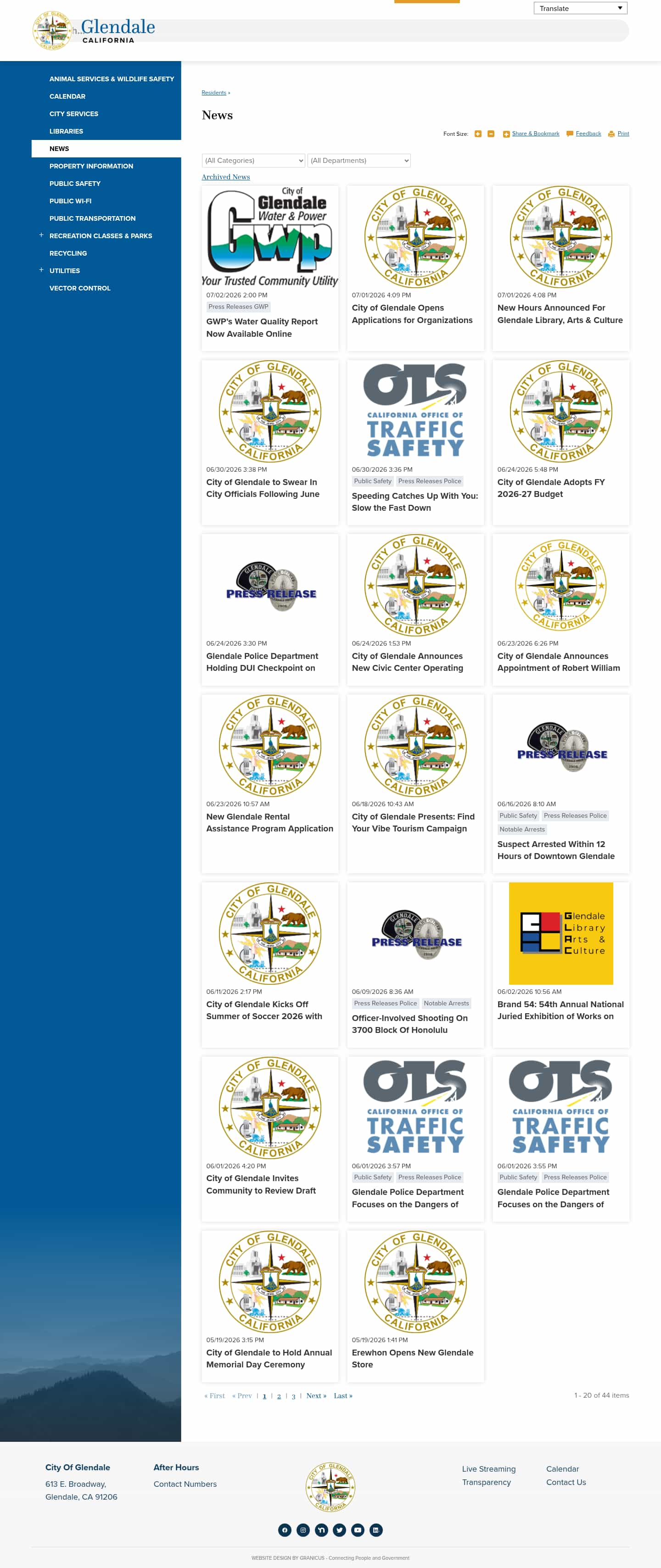 Latest website image capture