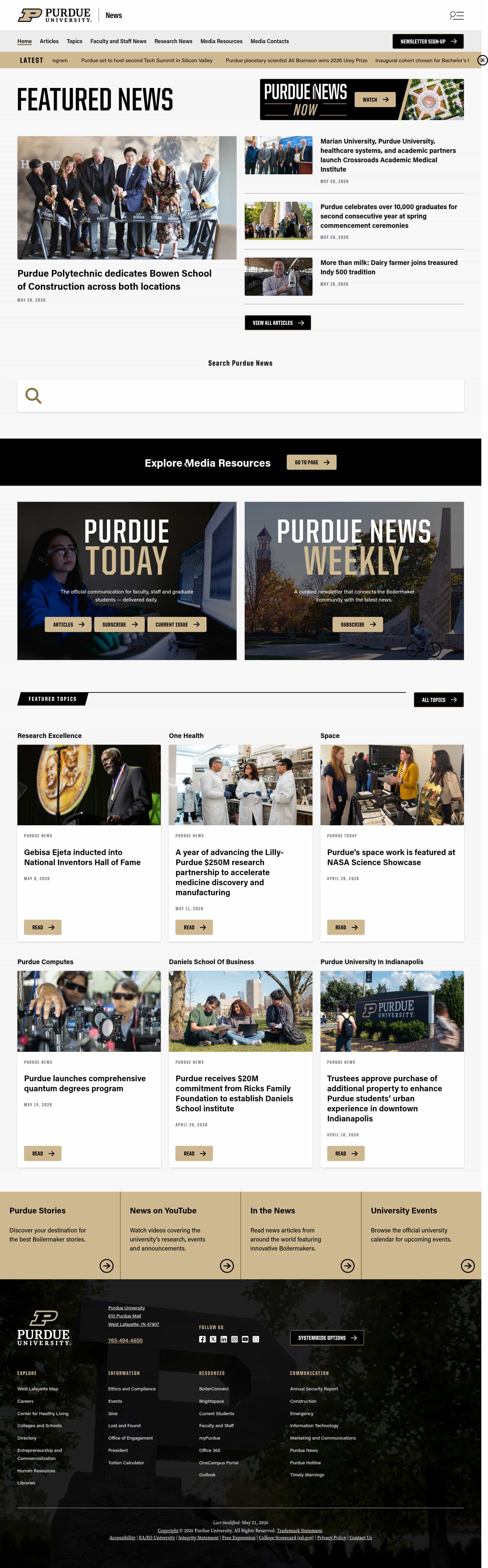 Latest website image capture