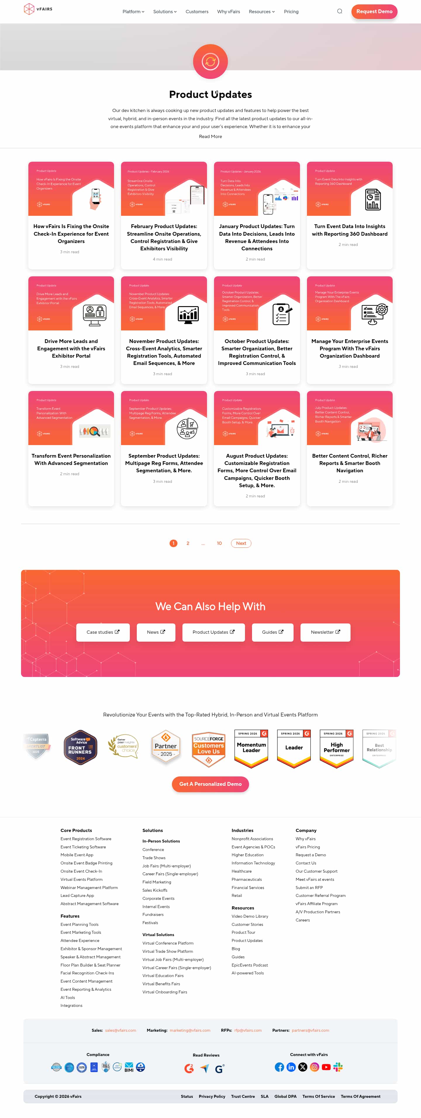 Latest website image capture