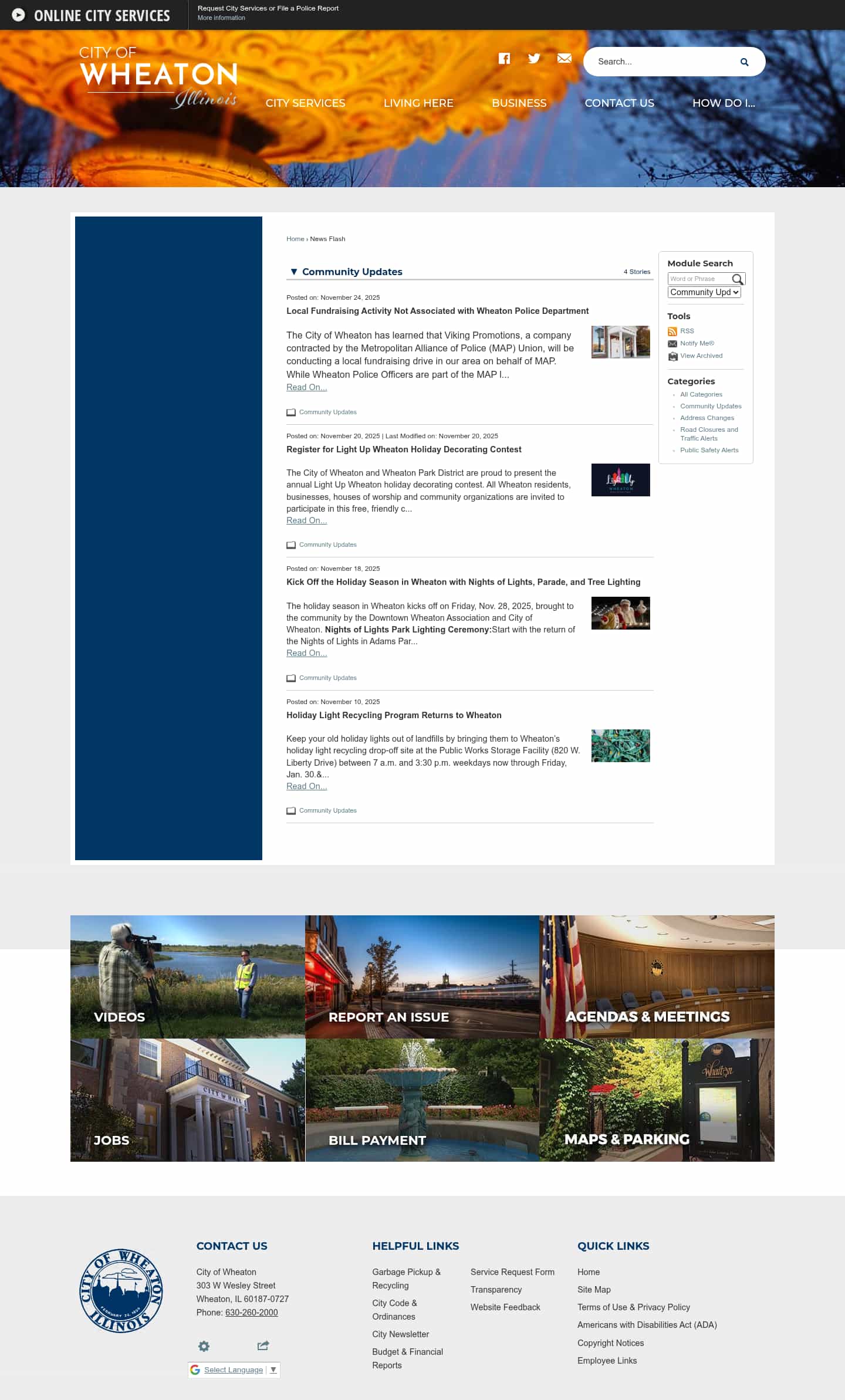 Latest website image capture