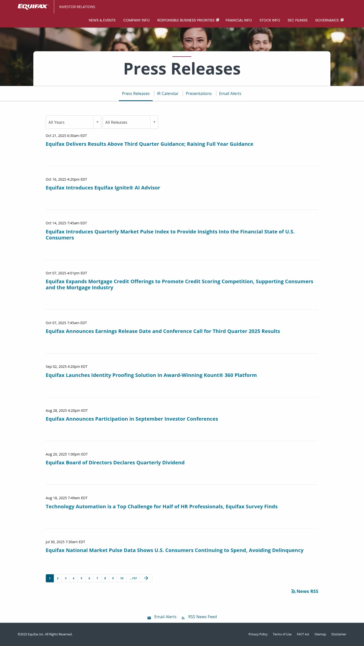 Latest website image capture