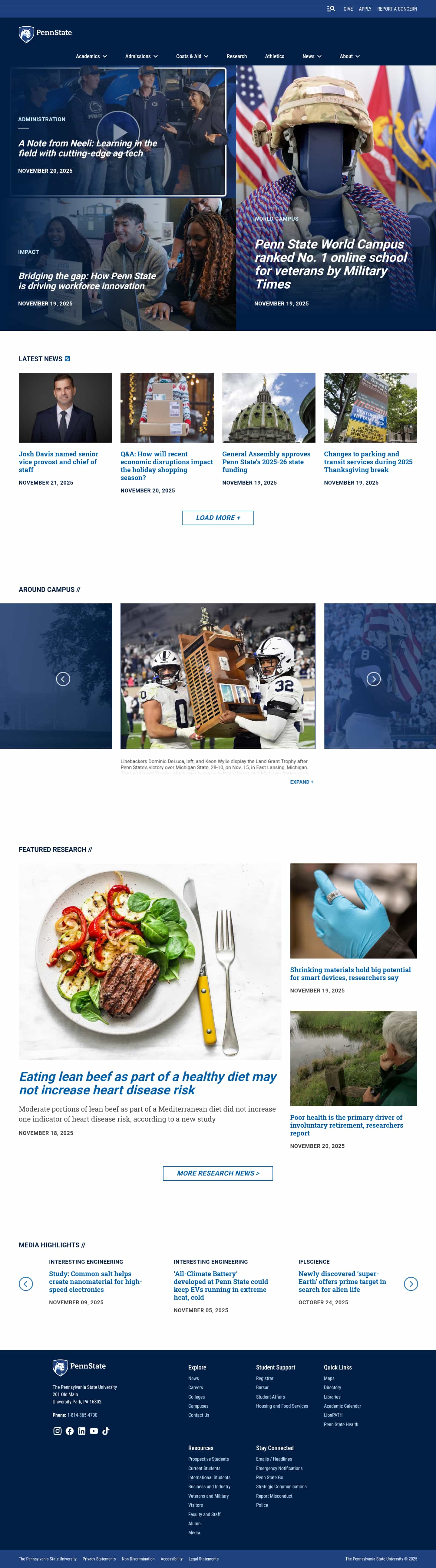 Latest website image capture