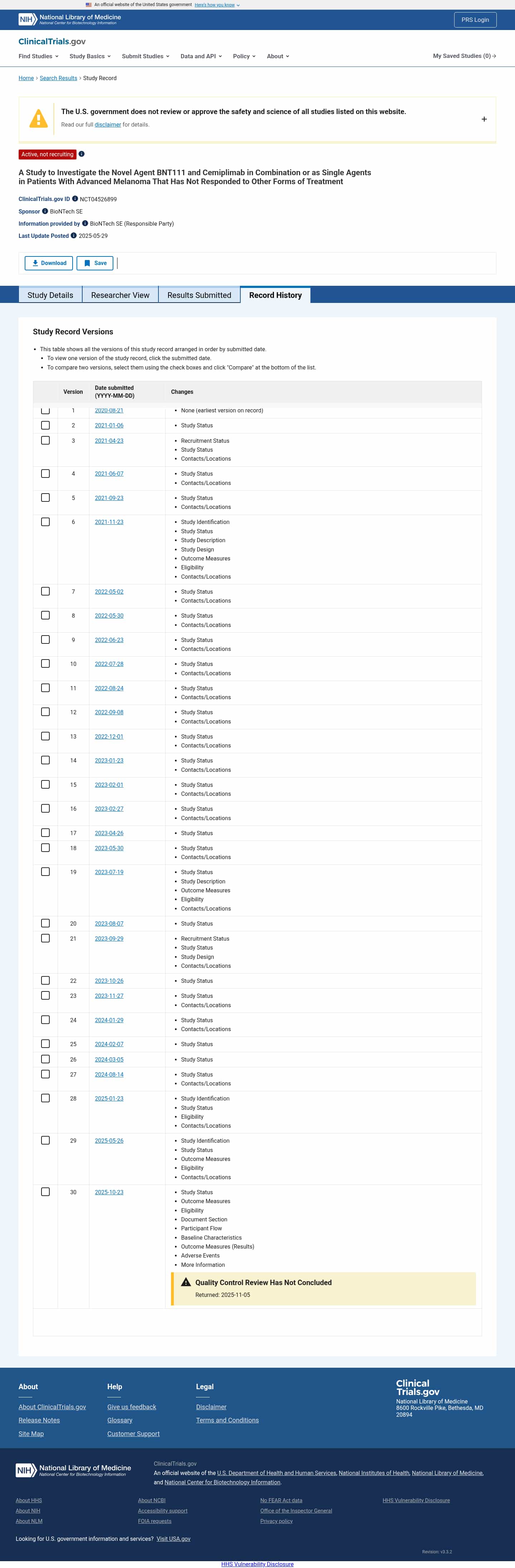 Latest website image capture