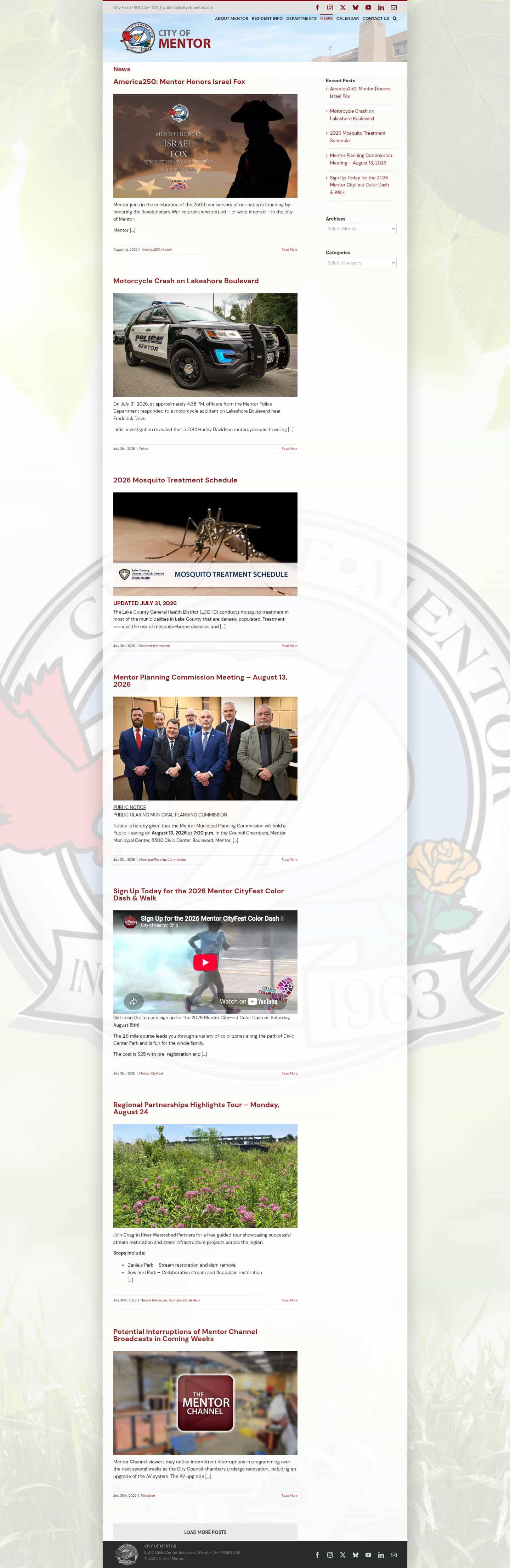 Latest website image capture