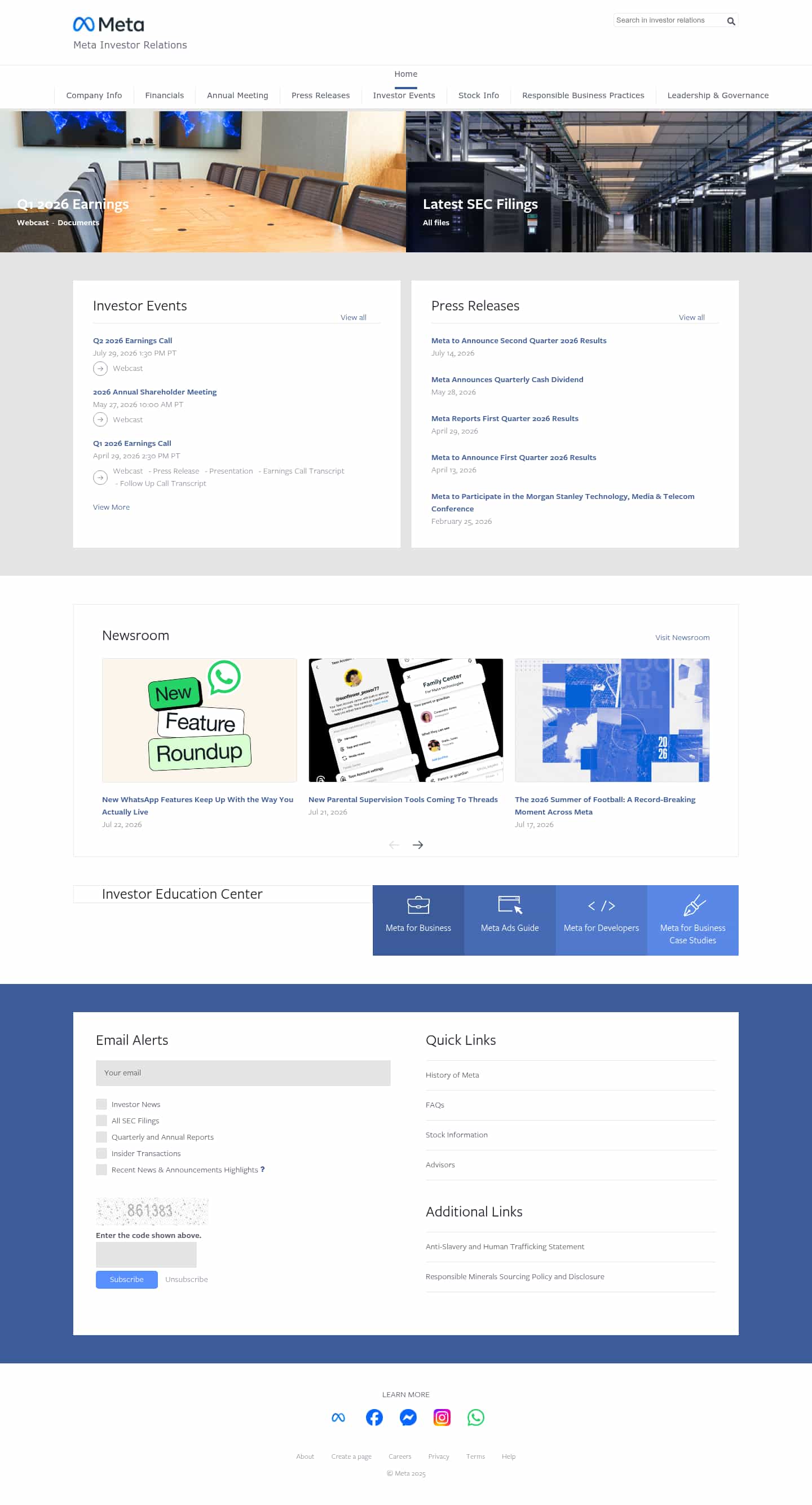 Latest website image capture