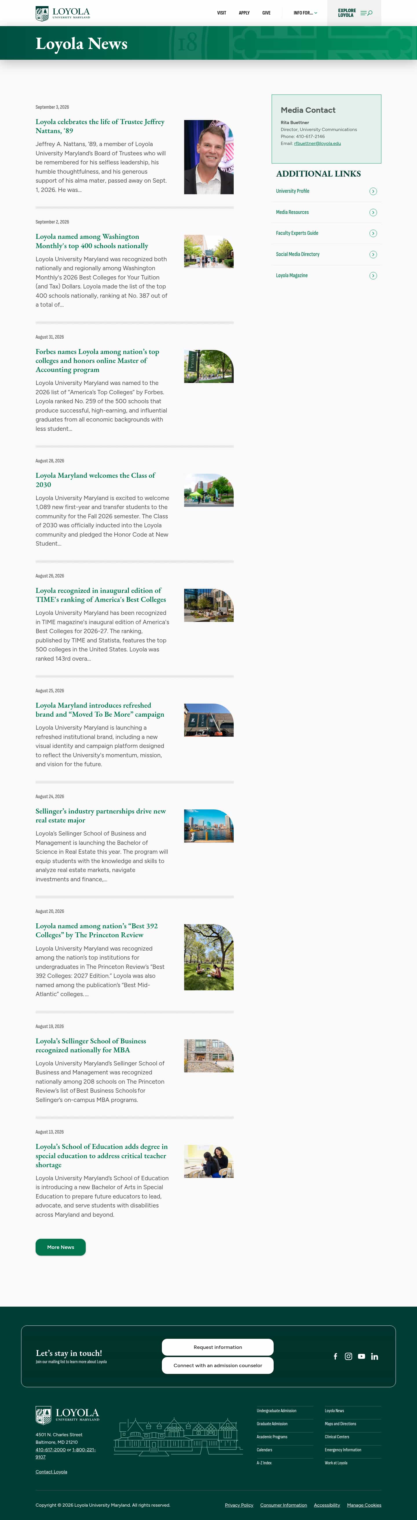 Latest website image capture