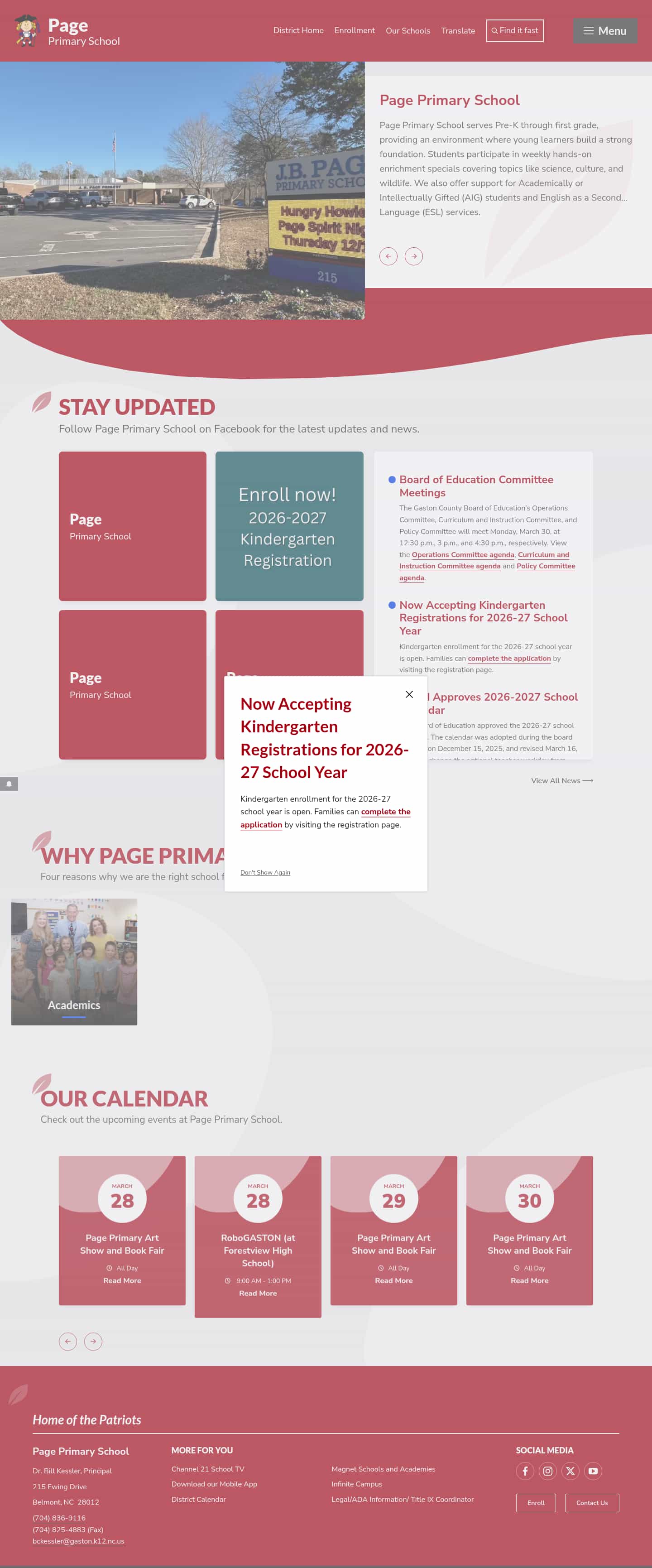 Latest website image capture