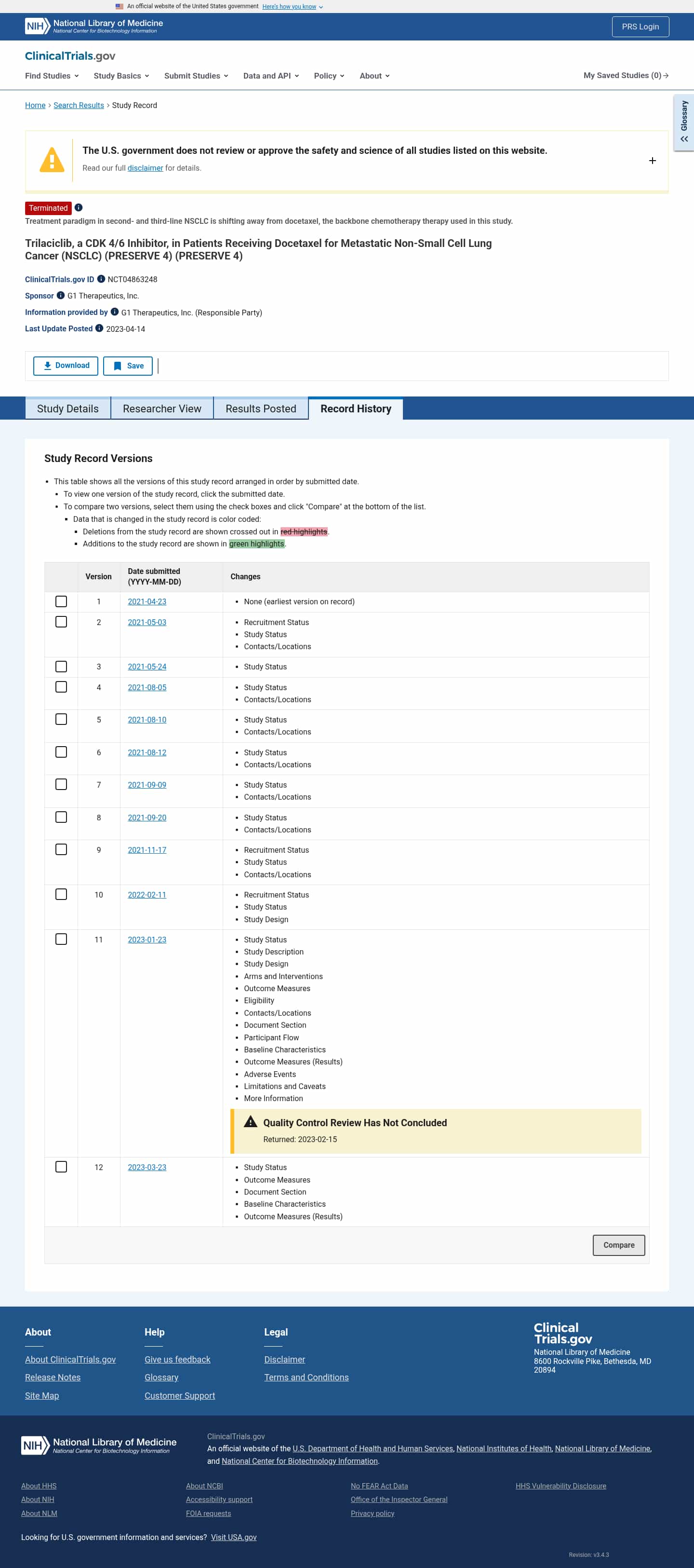 Latest website image capture