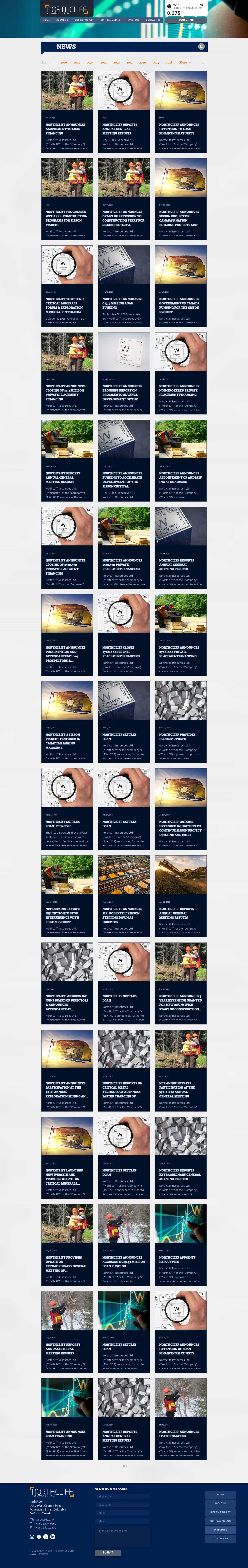 Latest website image capture
