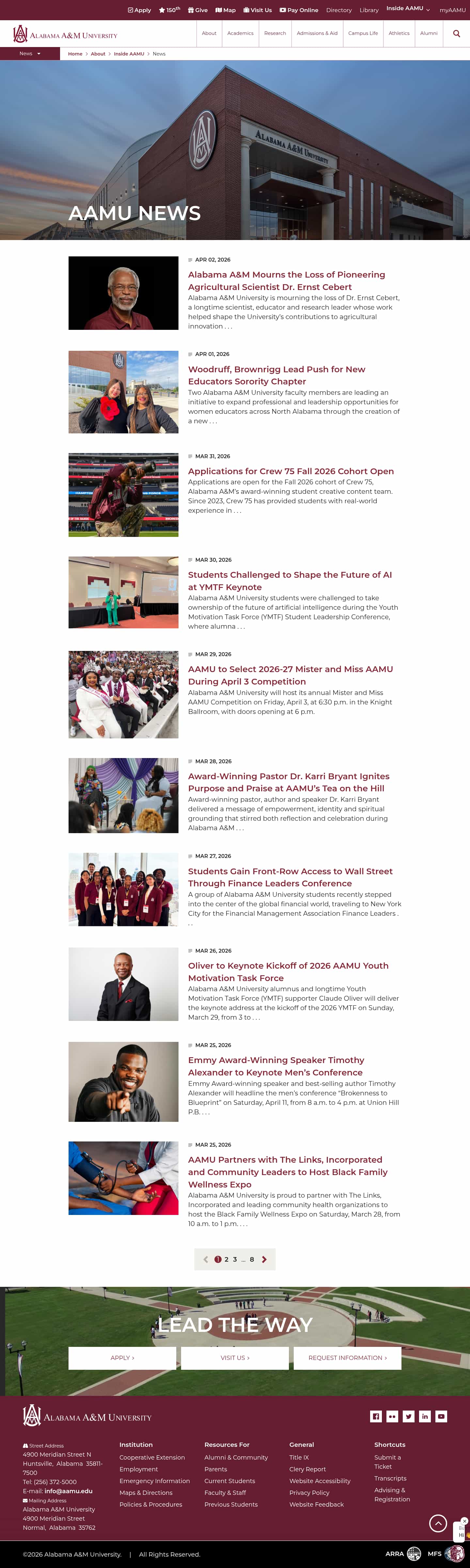 Latest website image capture