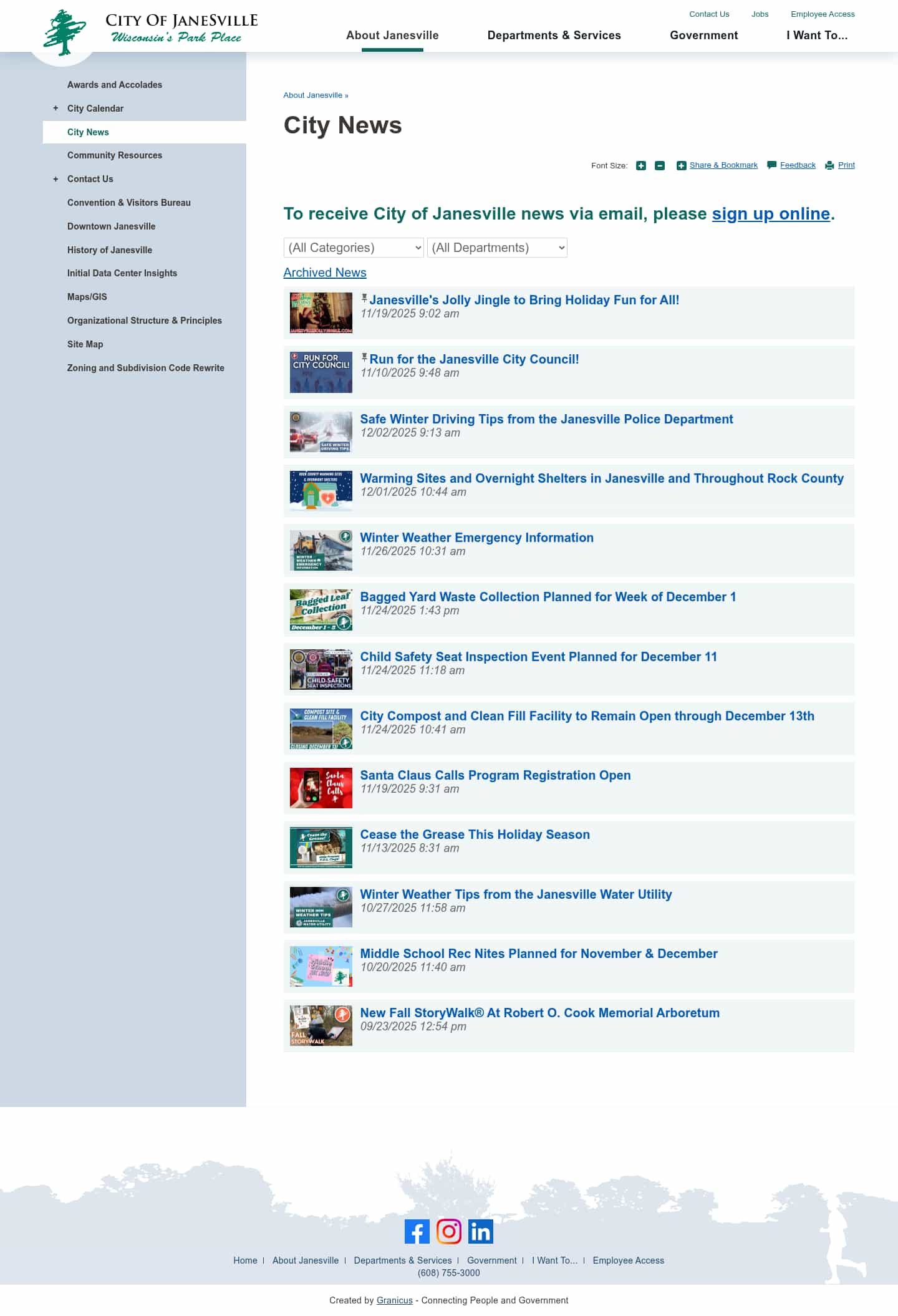 Latest website image capture