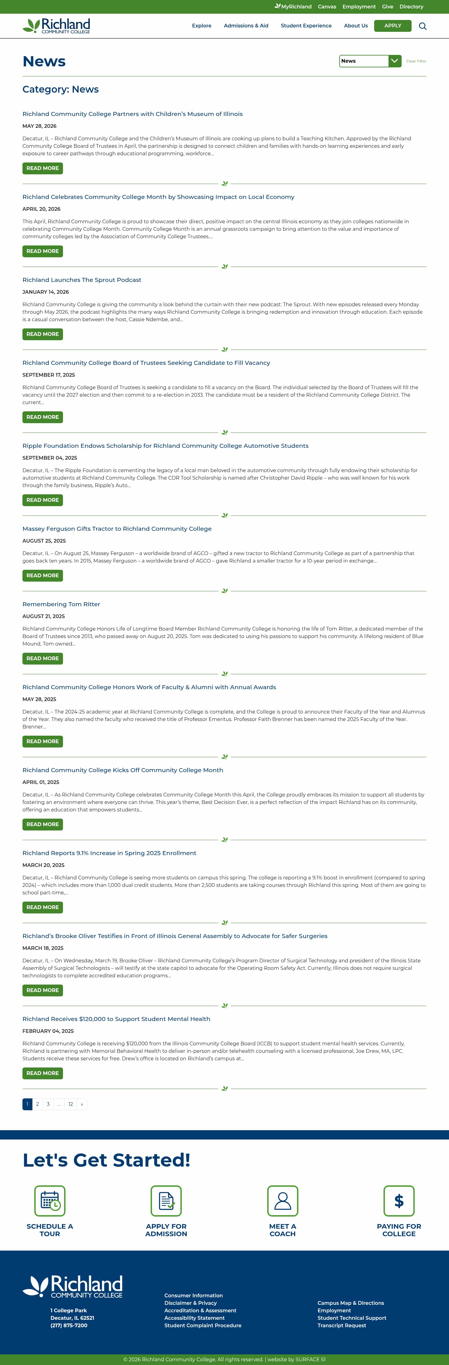 Latest website image capture