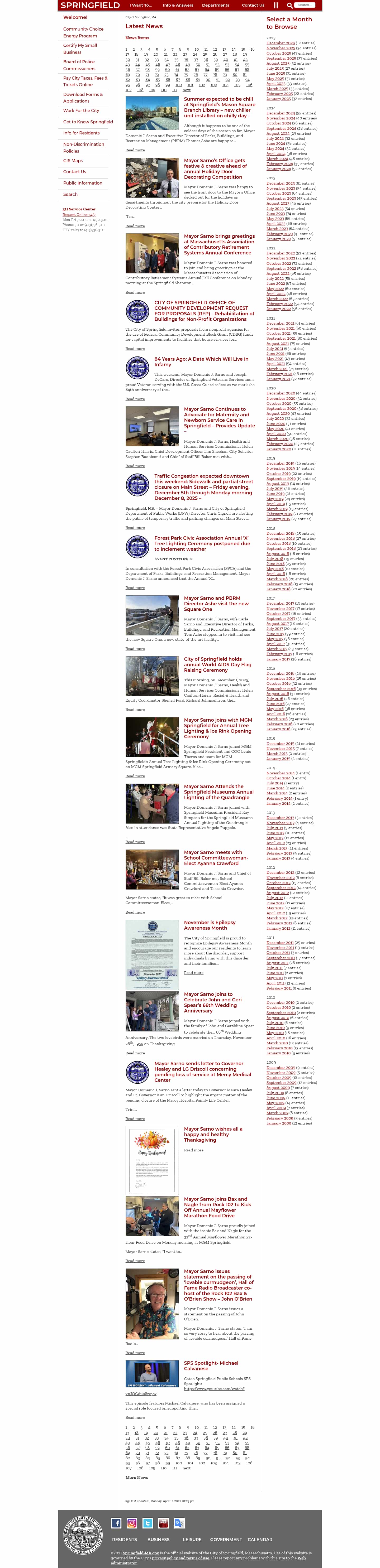 Latest website image capture