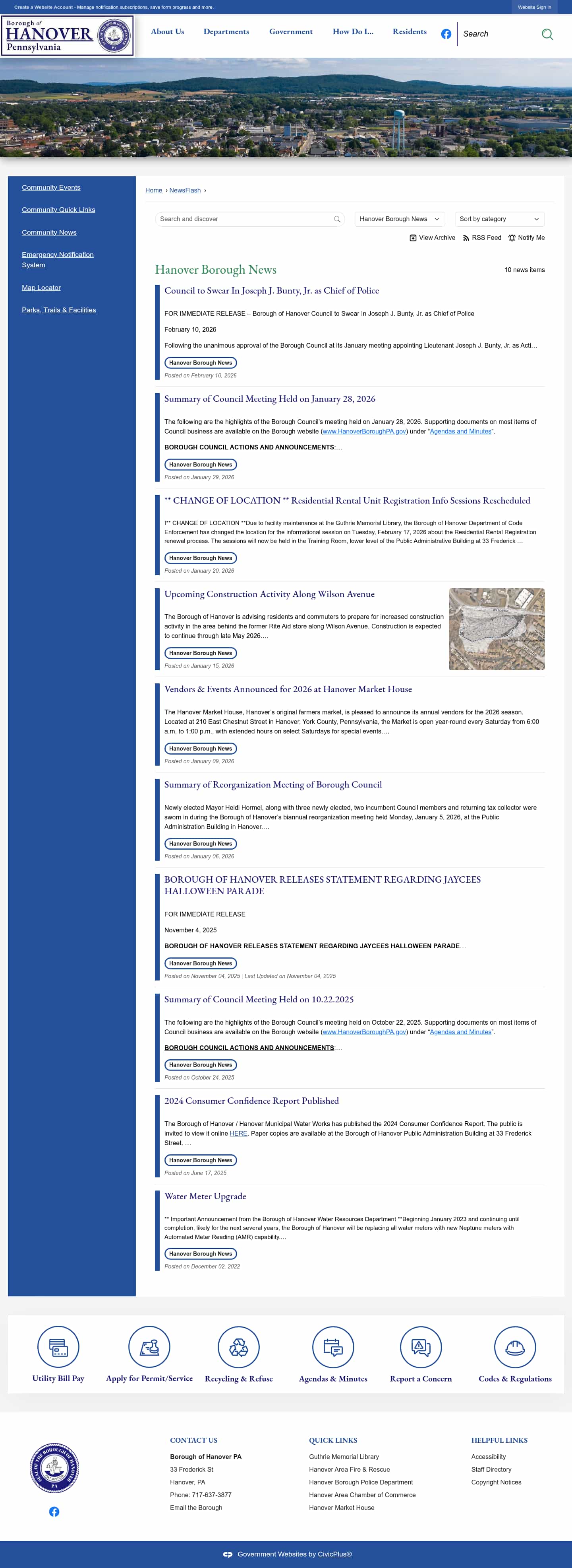 Latest website image capture