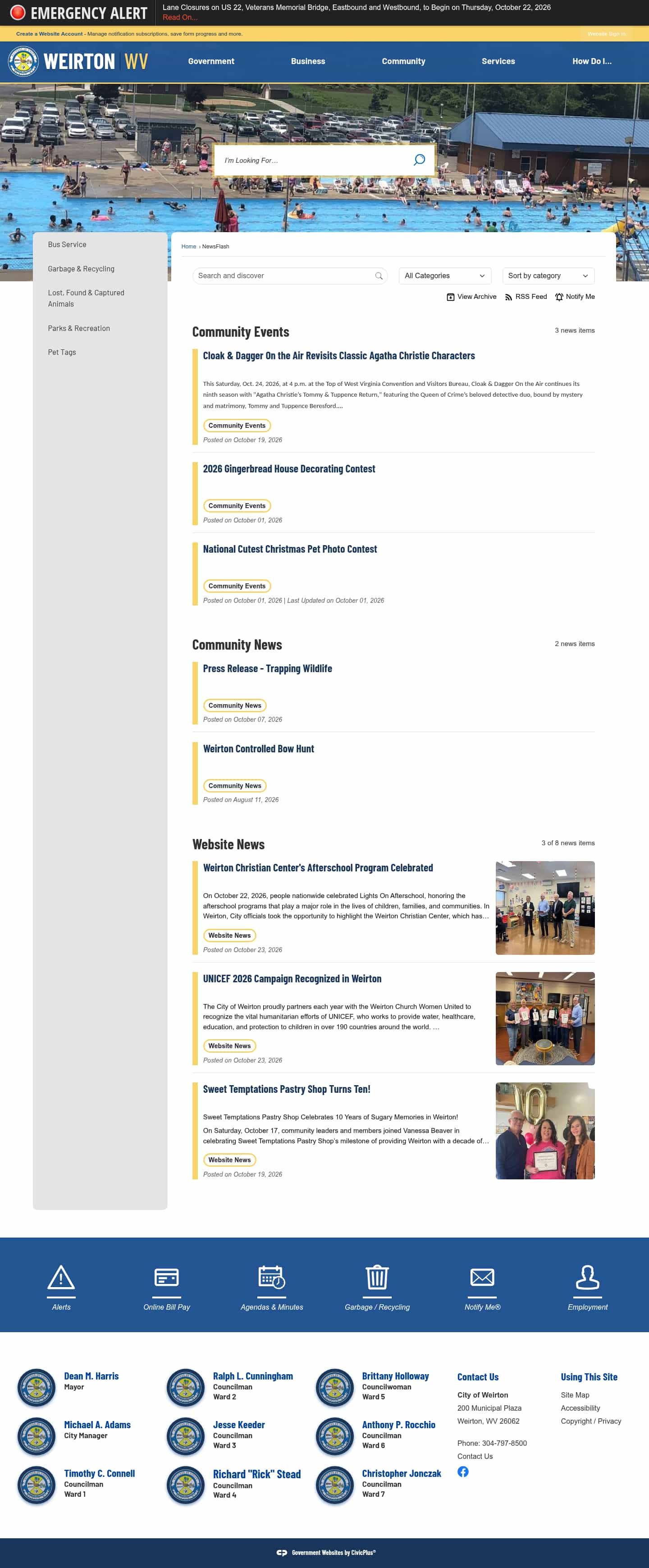 Latest website image capture