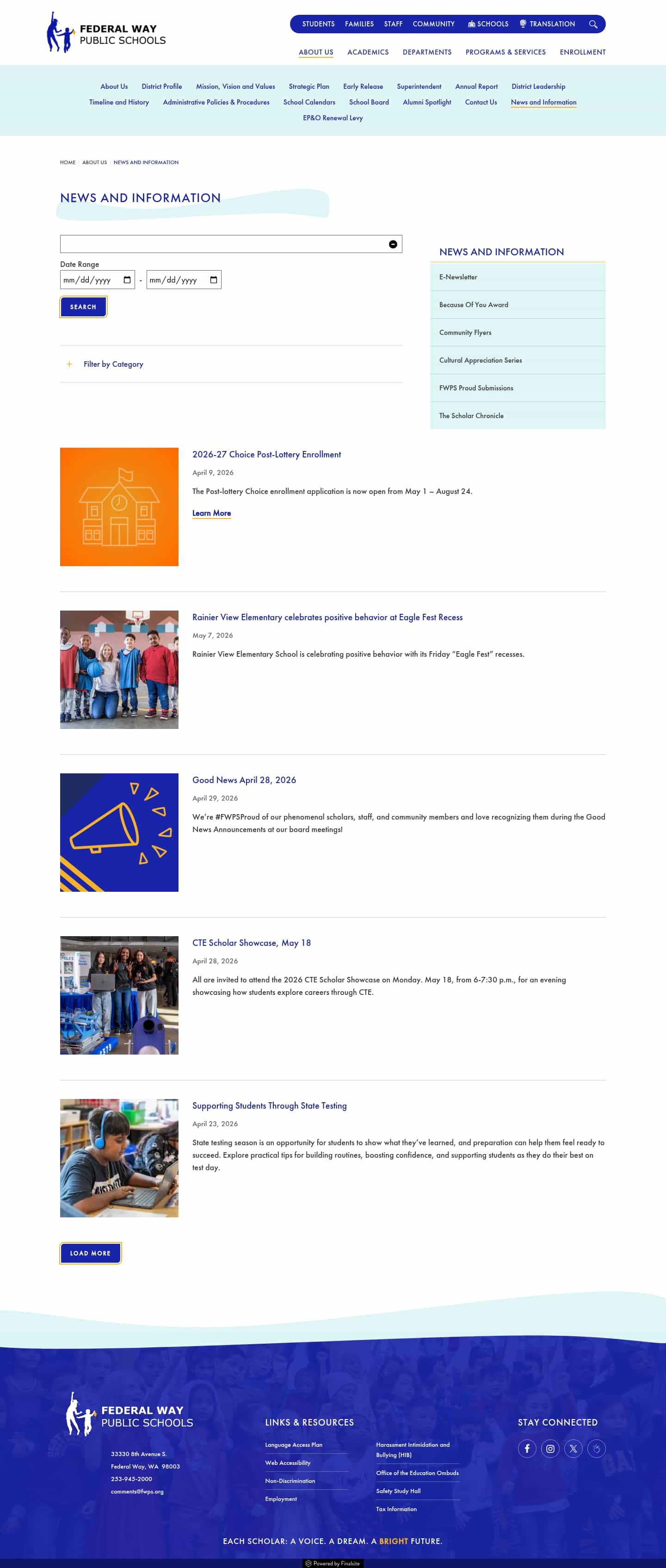Latest website image capture