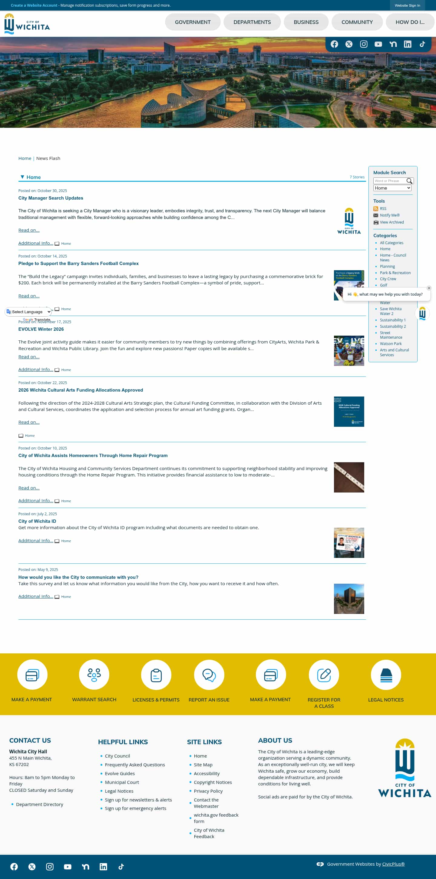 Latest website image capture