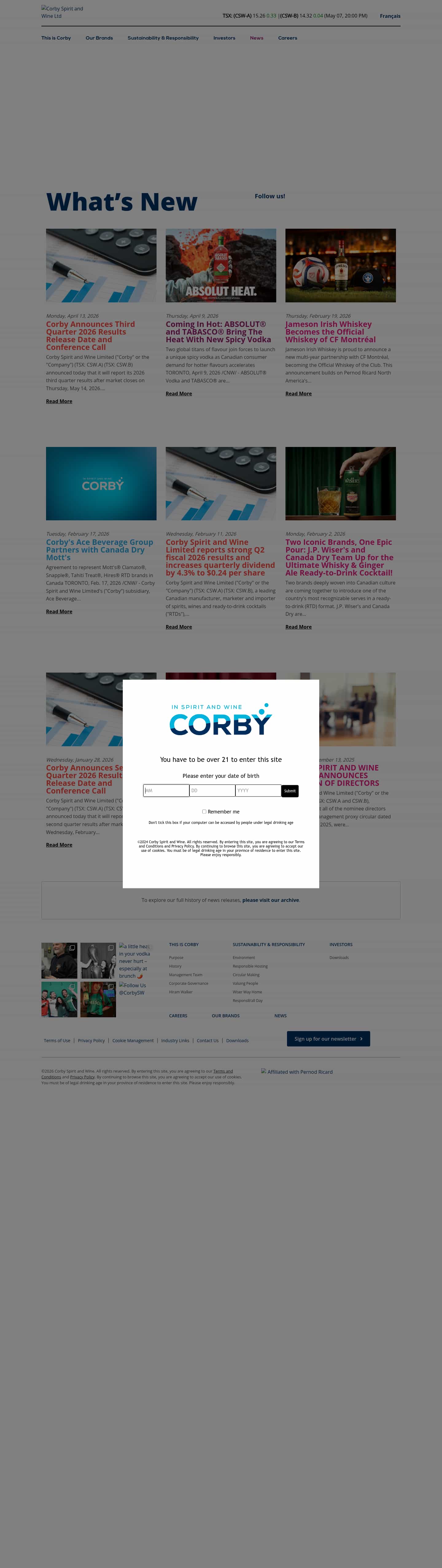 Latest website image capture